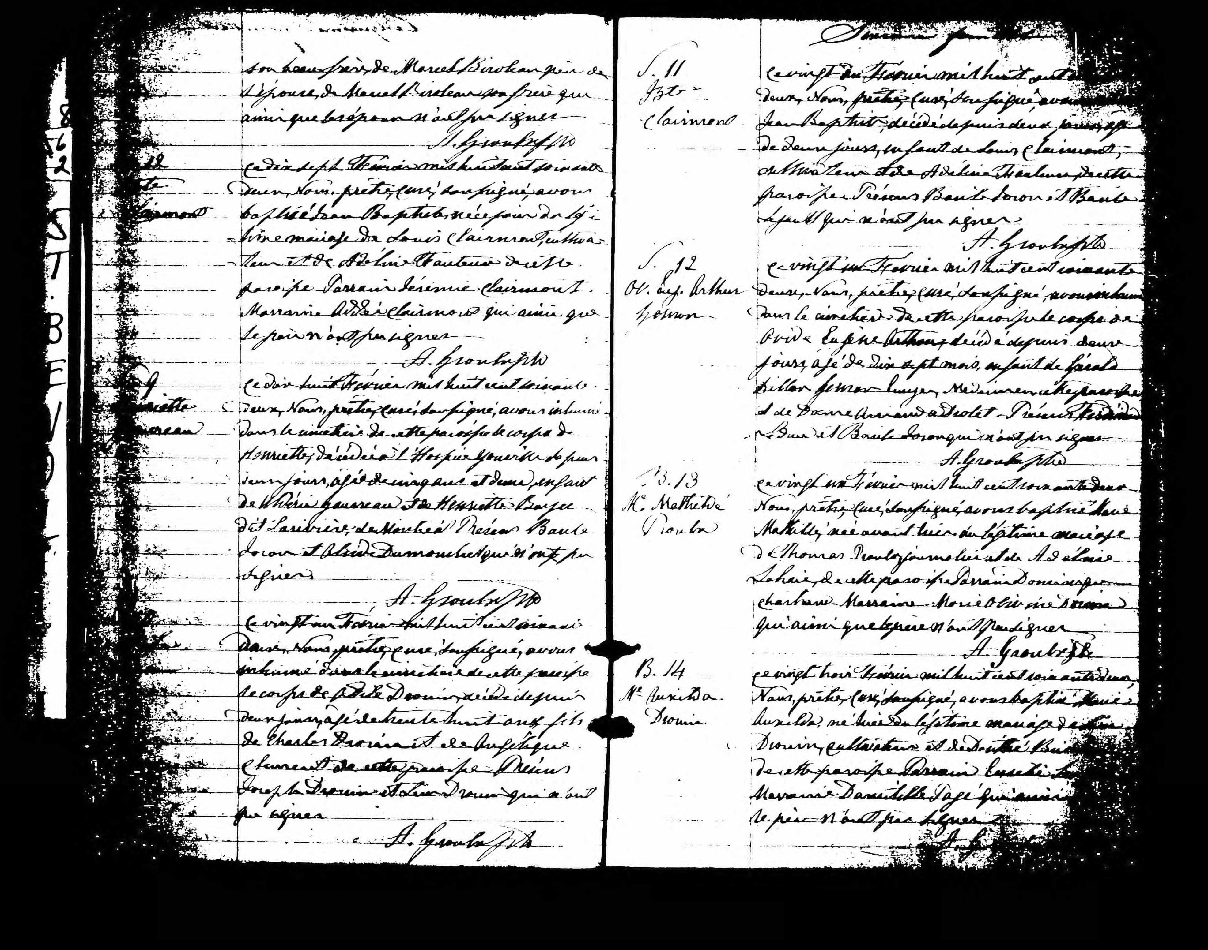 Acte de baptême