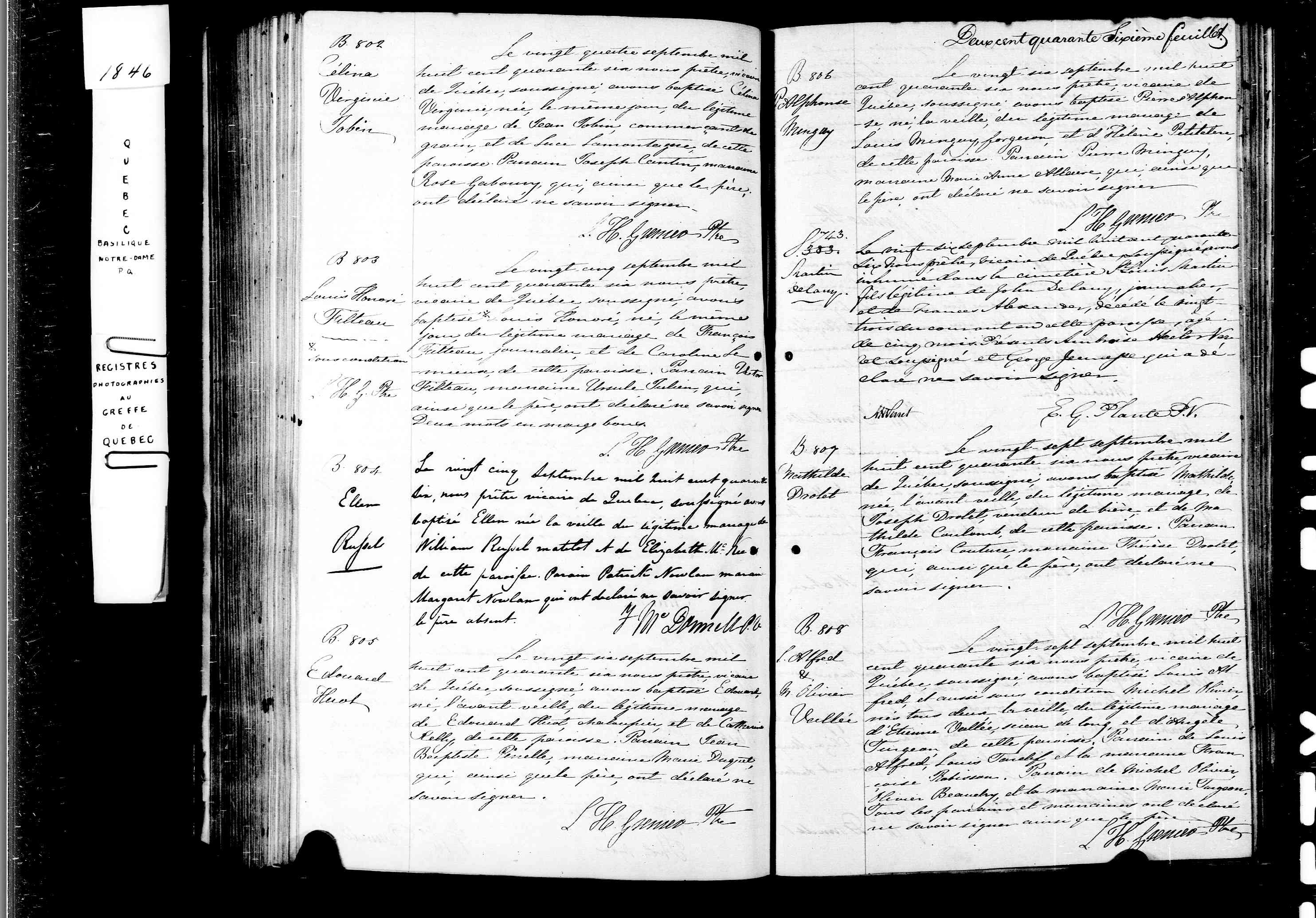 Acte de baptême