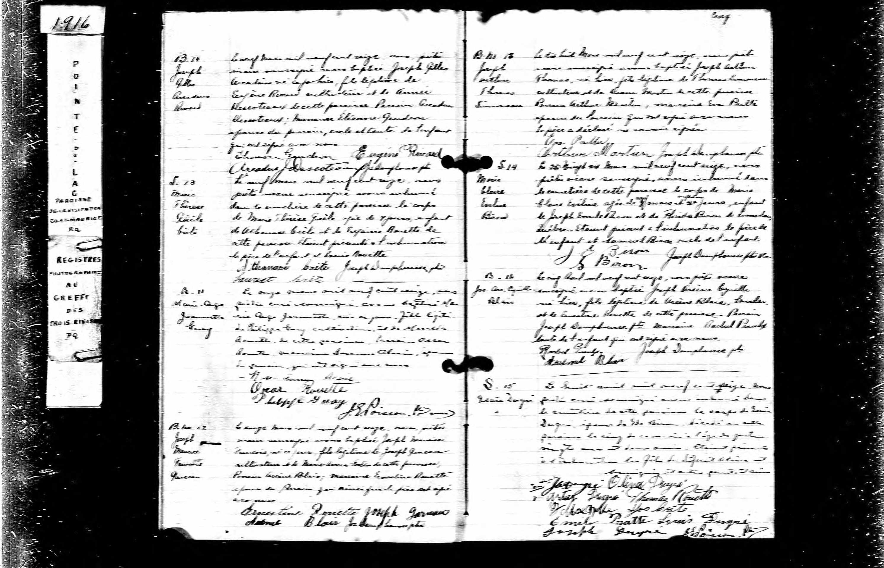 Acte de baptême