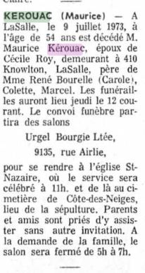 Nécrologie