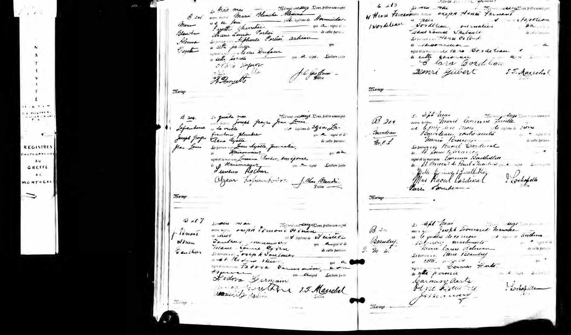 Acte de baptême