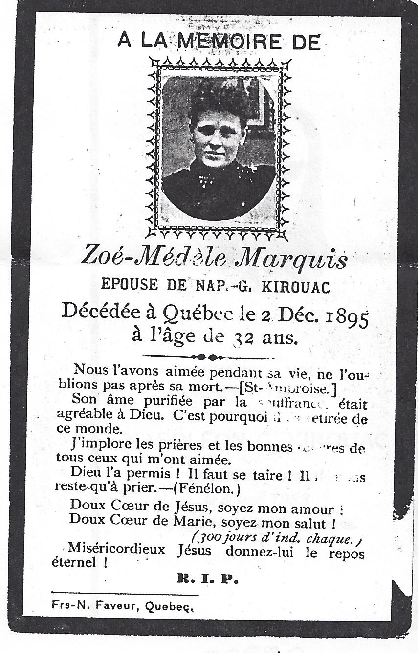Carte mortuaire Carte mortuaire