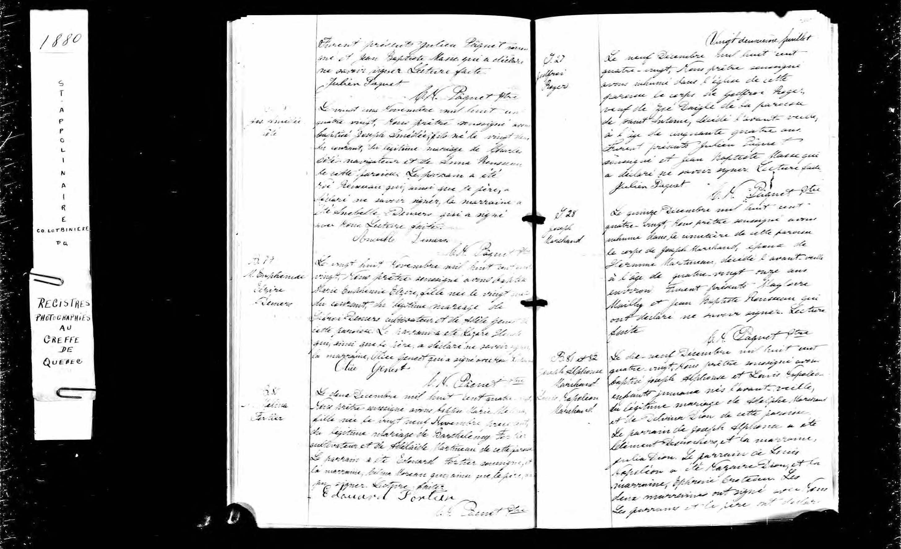 Acte de baptême