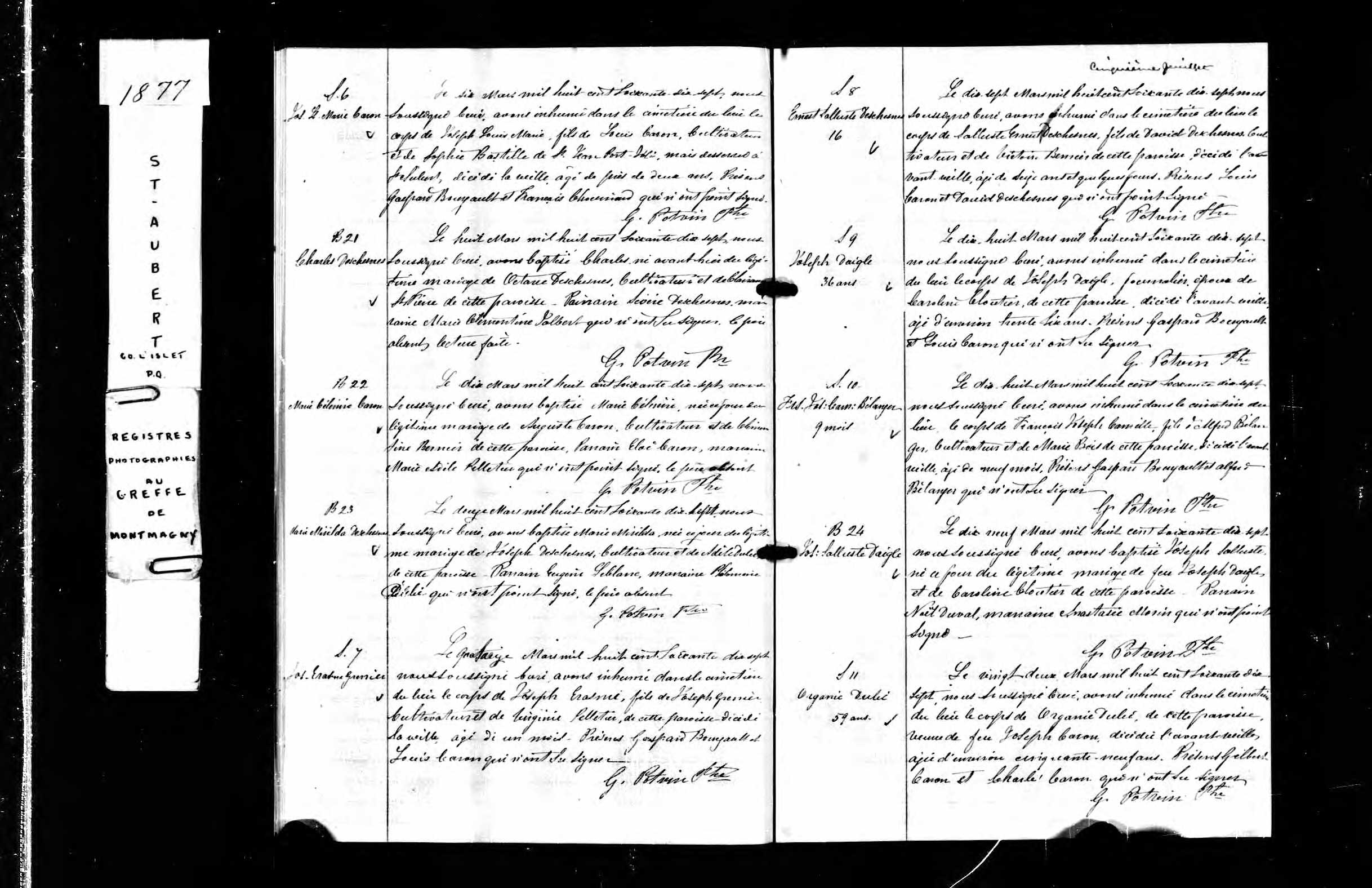 Acte de baptême
