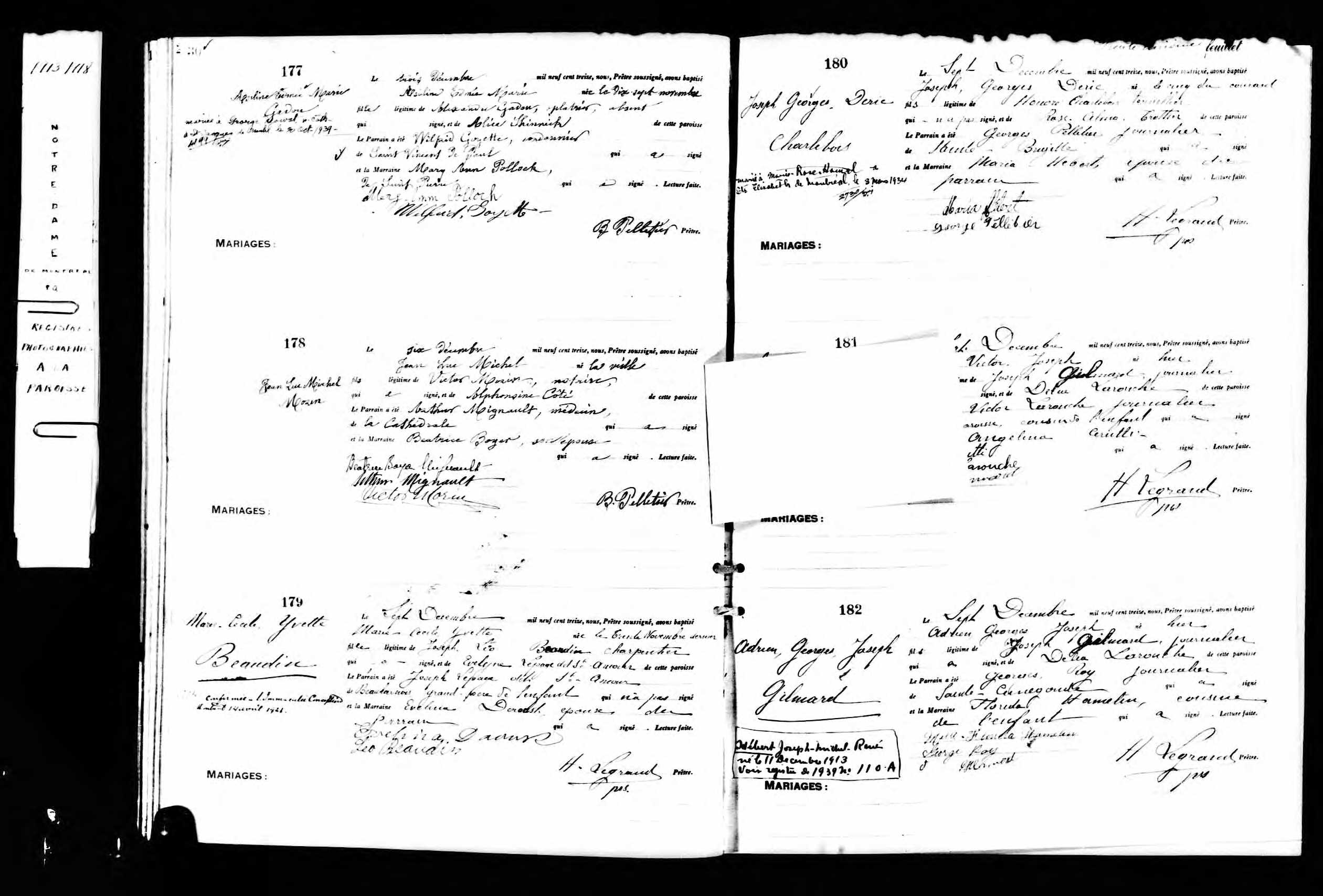 Acte de baptême