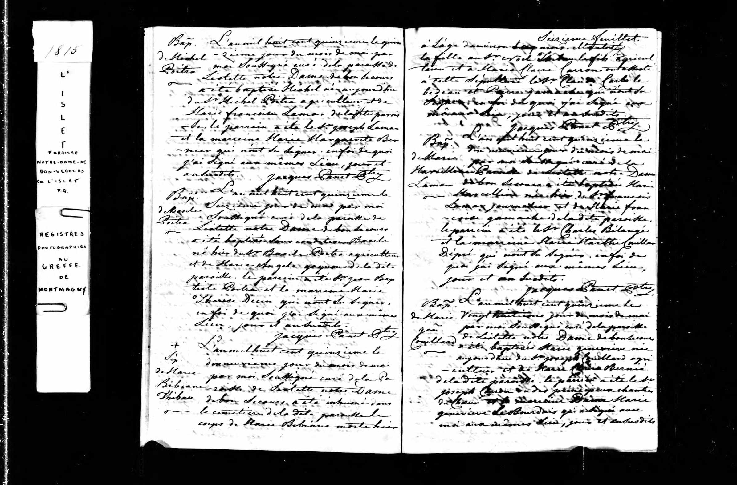 Acte de baptême
