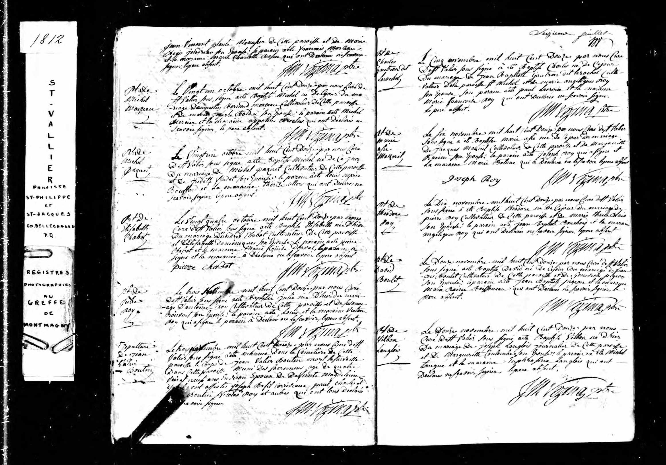 Acte de baptême Acte de baptême