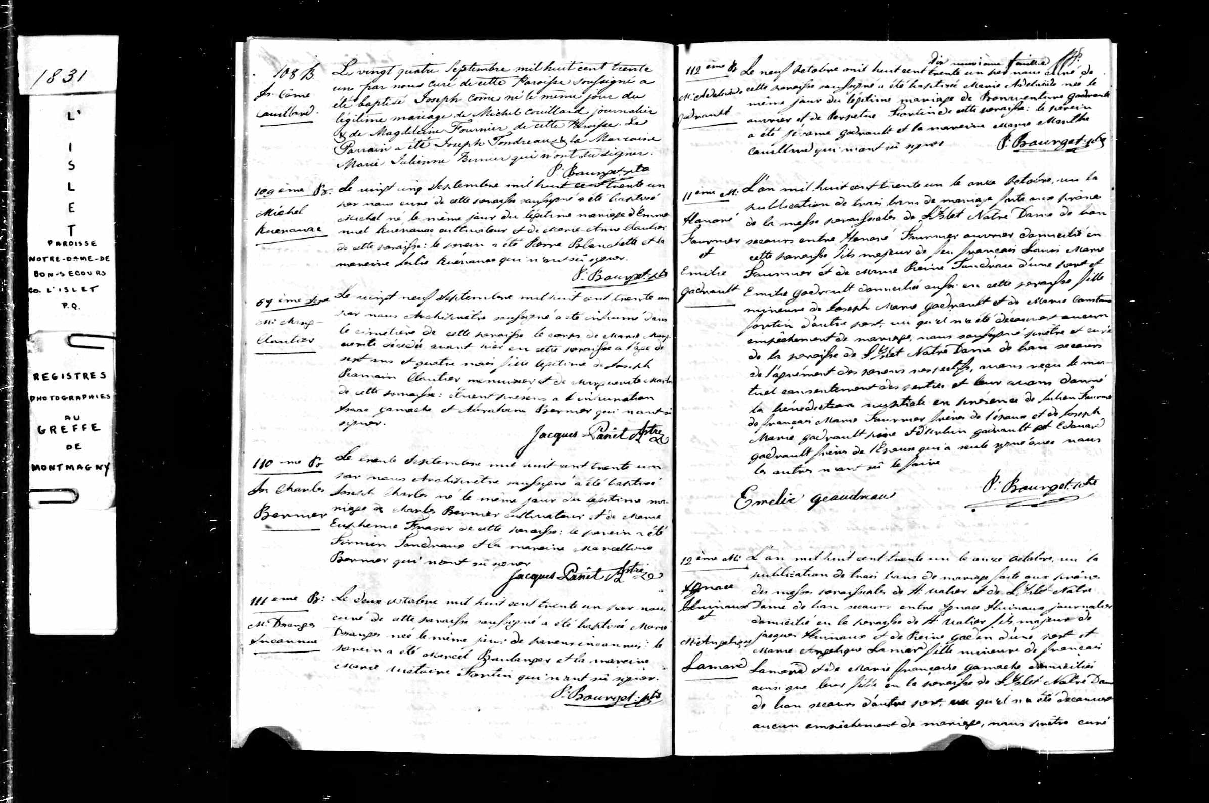 Acte de baptême Acte de baptême