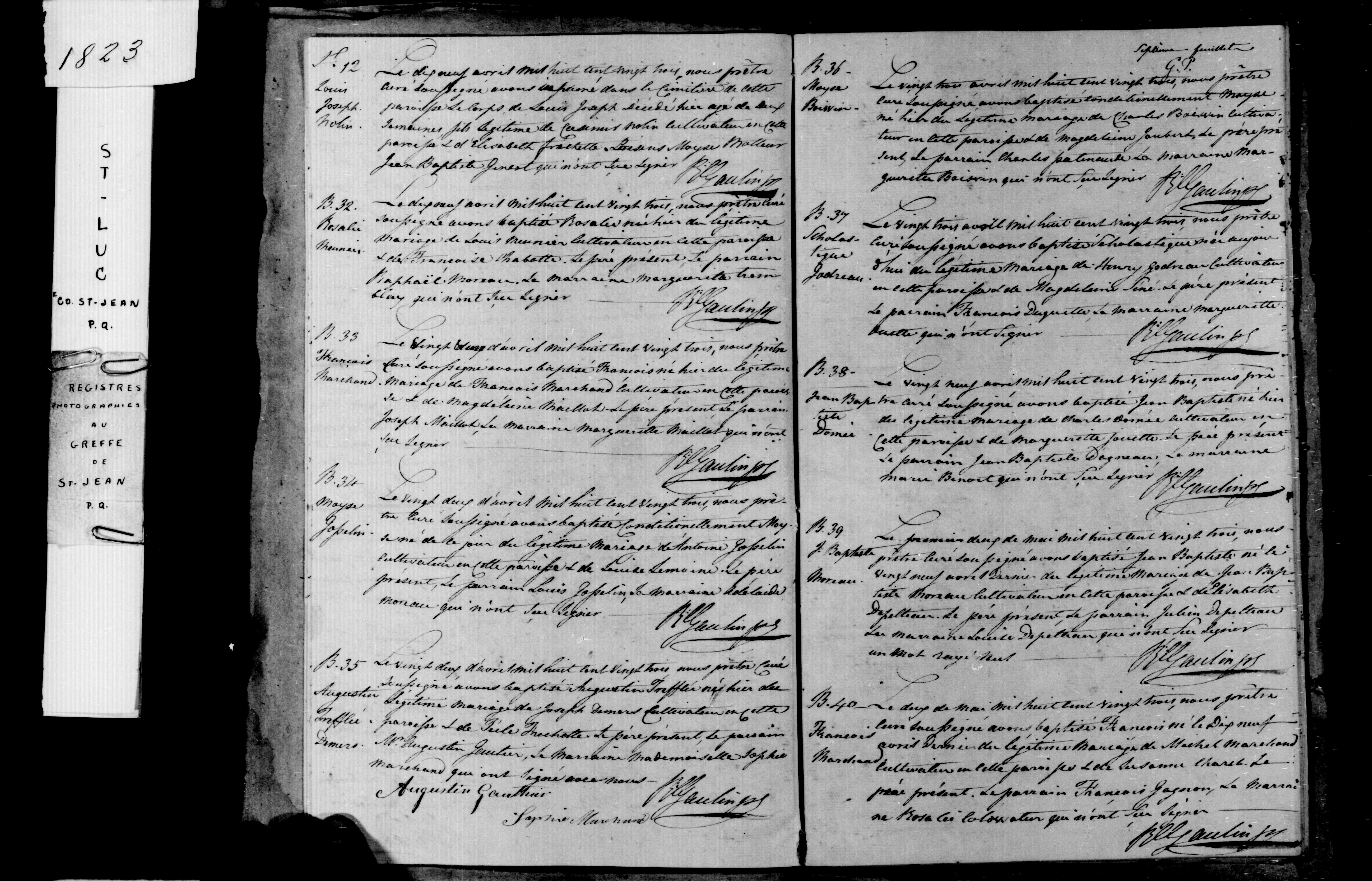 Acte de baptême