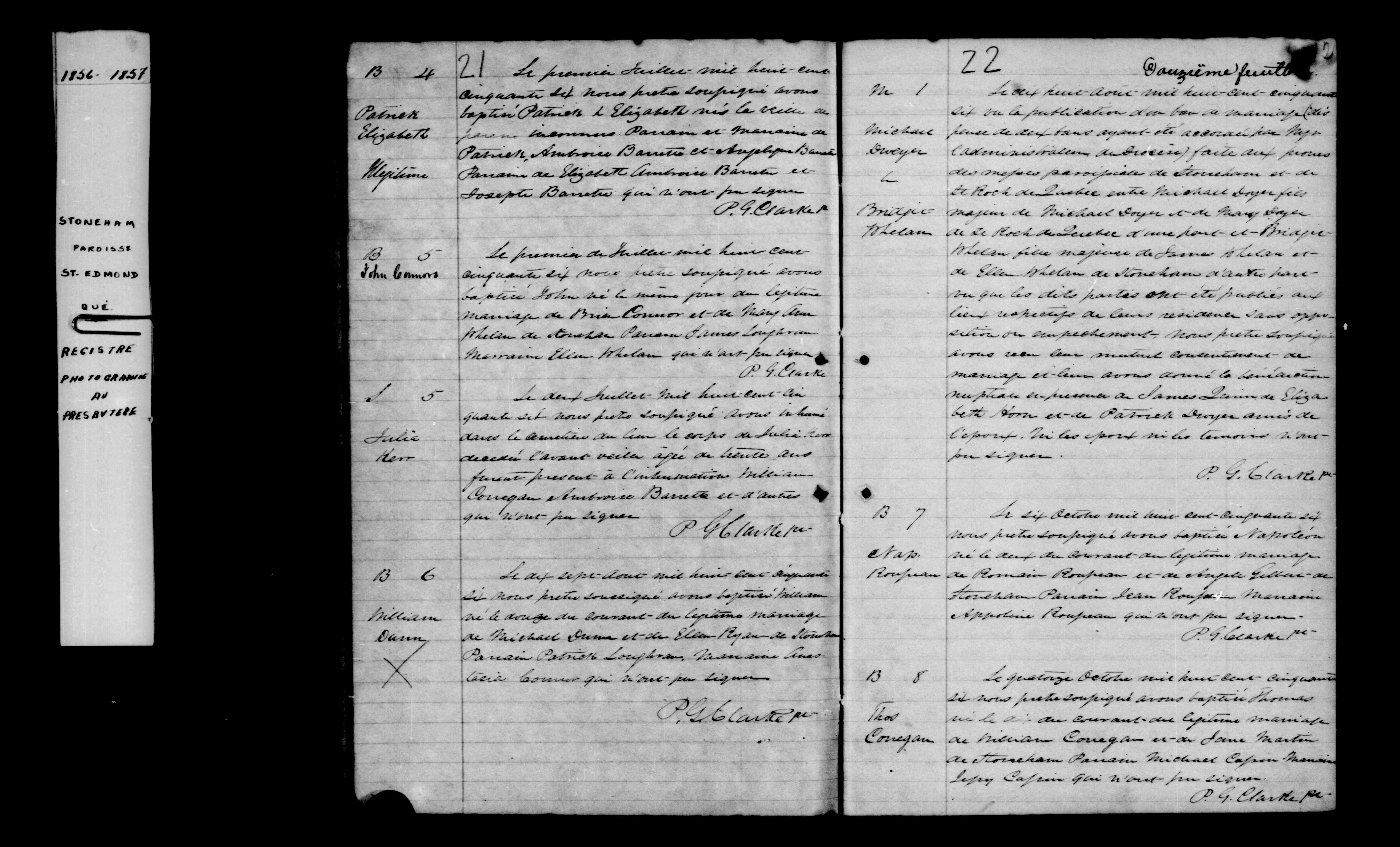 Acte de baptême