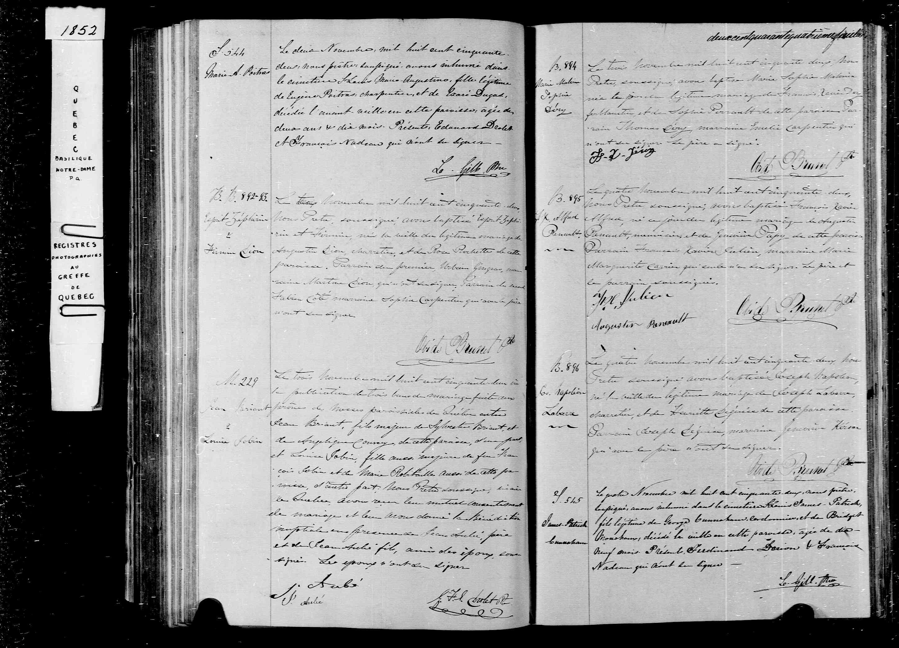 Acte de baptême