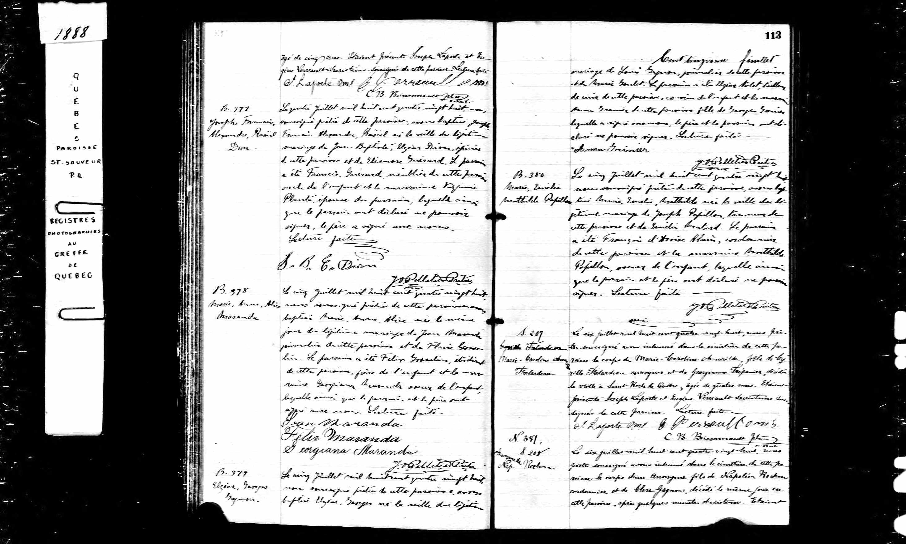  Acte de sépulture
