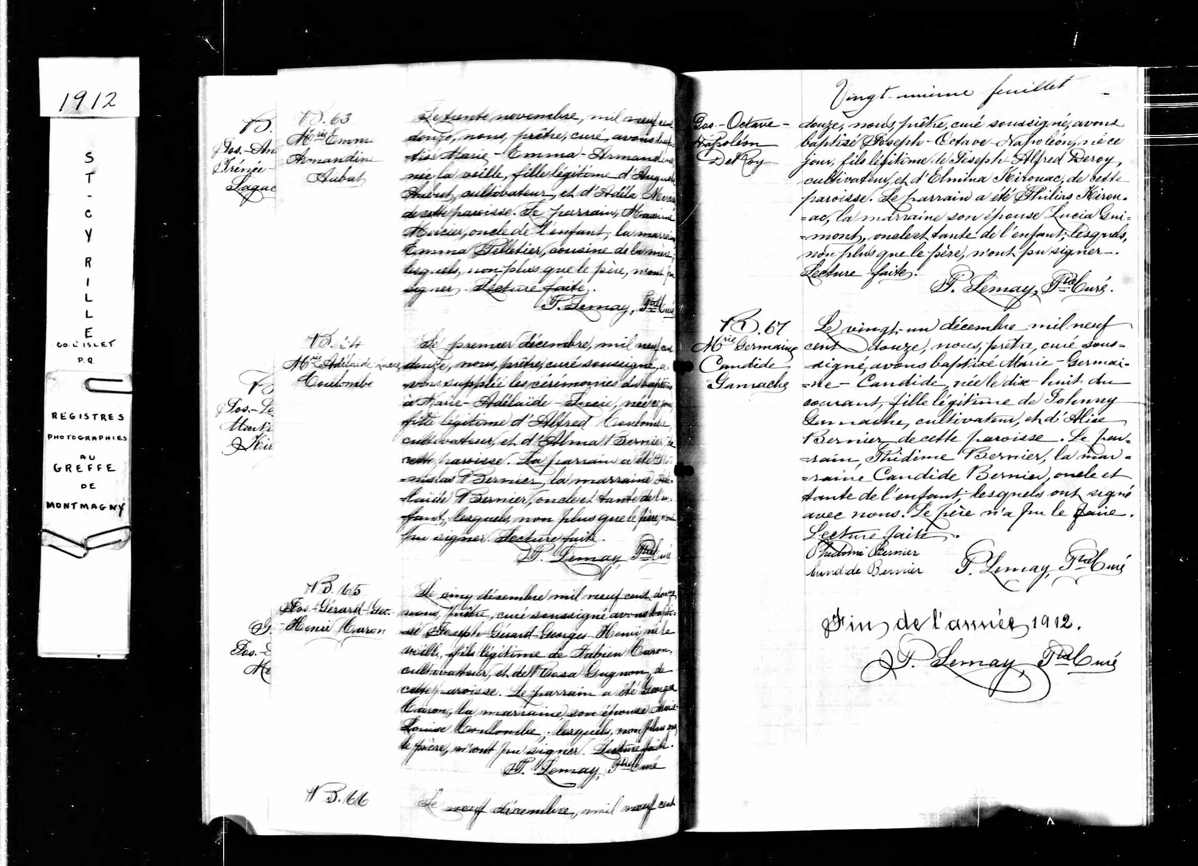 Acte de baptême