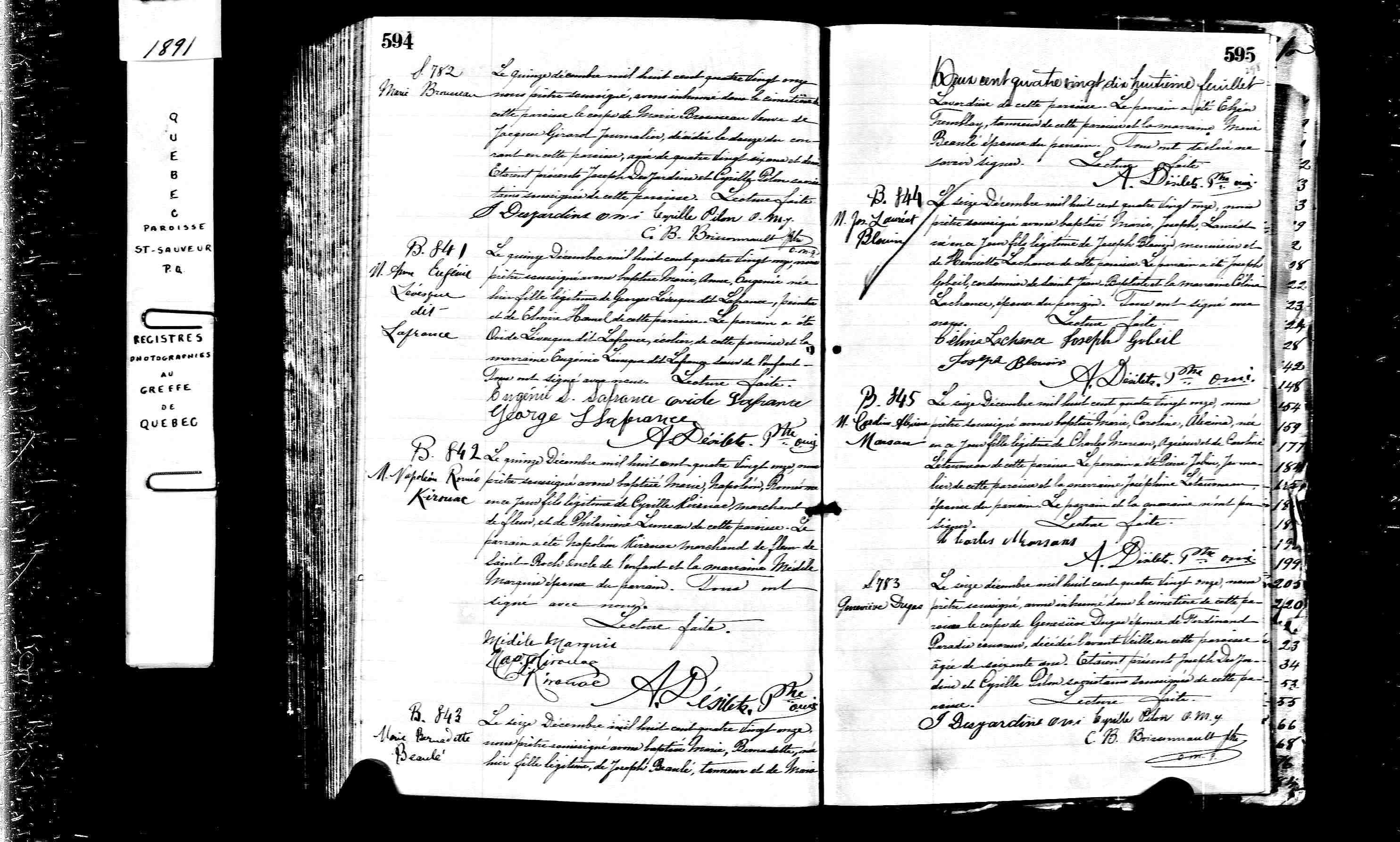 Acte de baptême