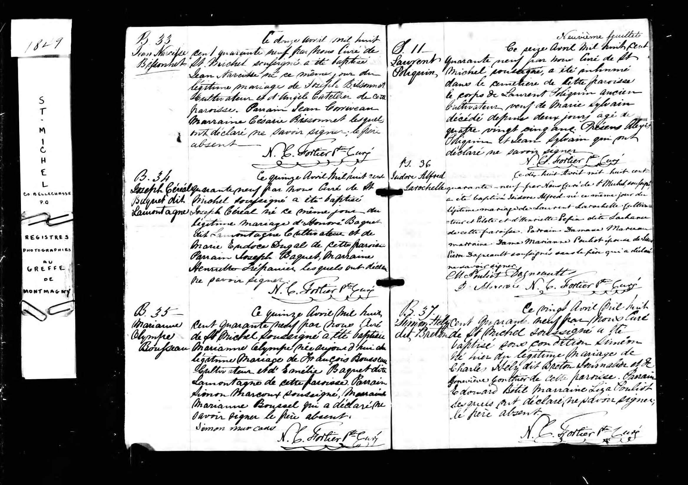Acte de baptême