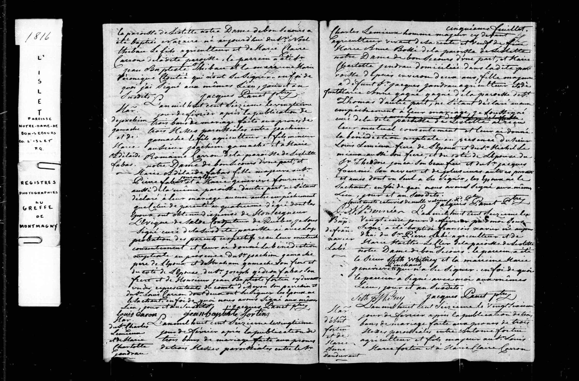 Acte de baptême