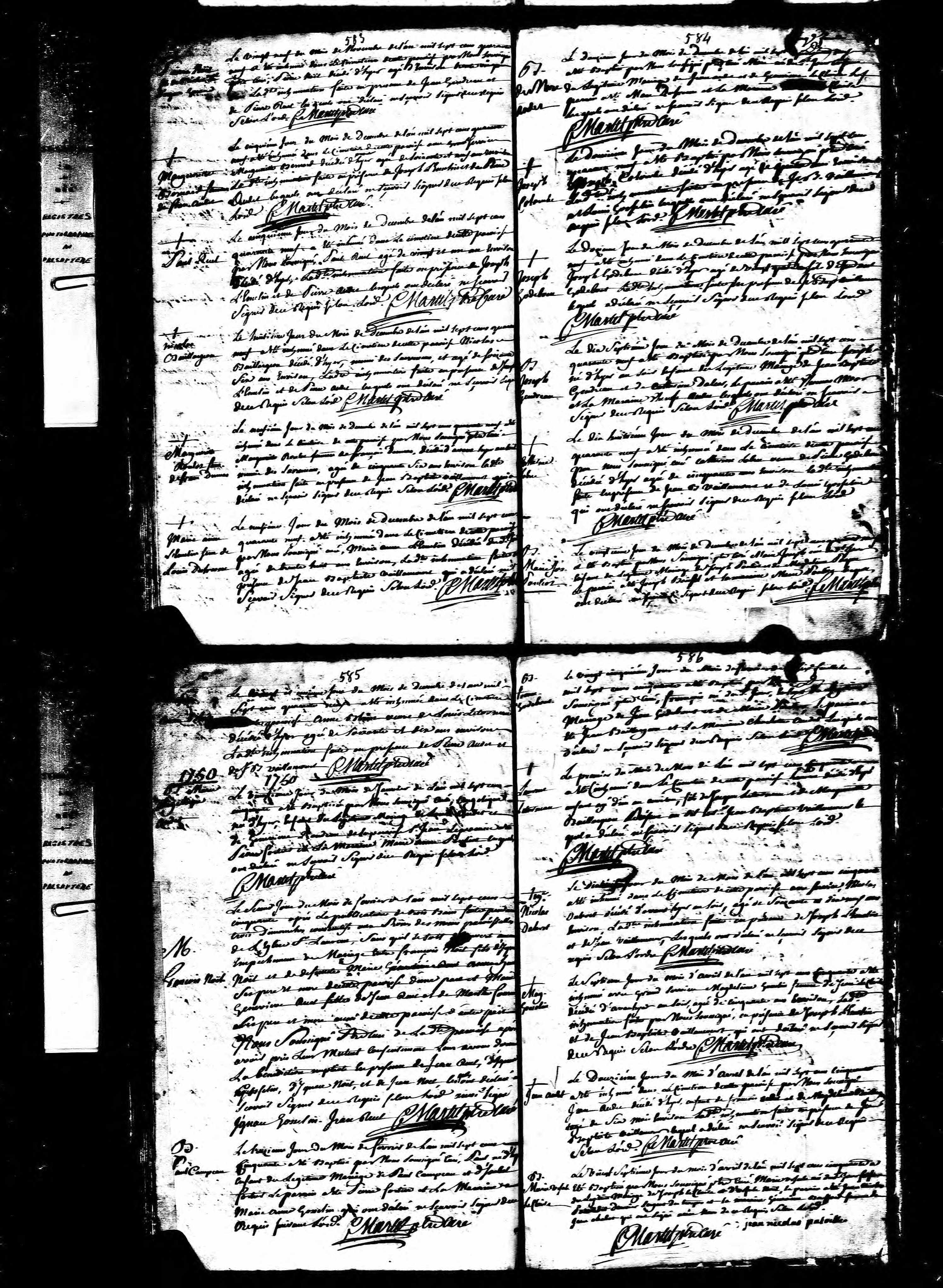 Acte de sépulture