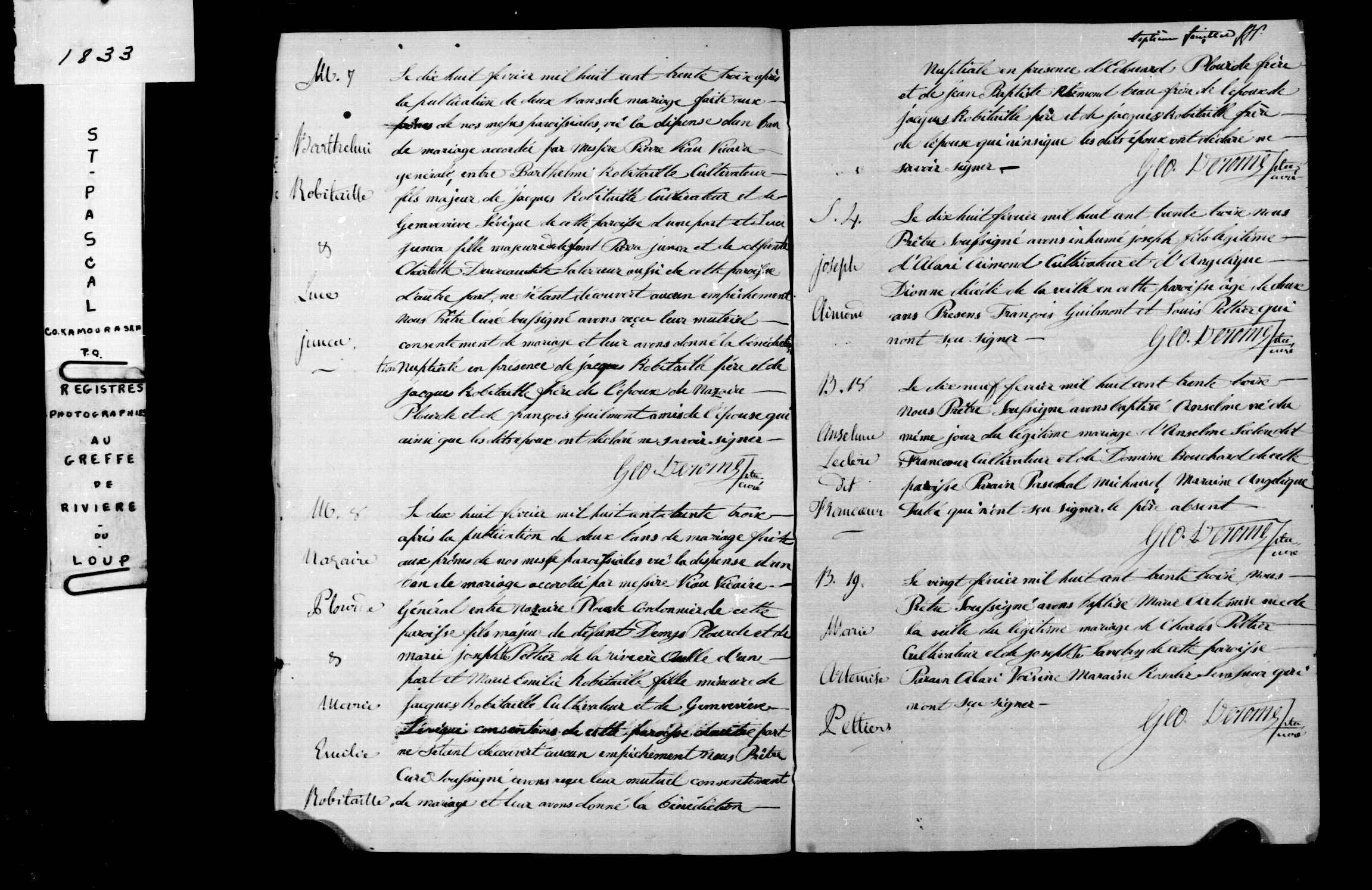 Acte de baptême
