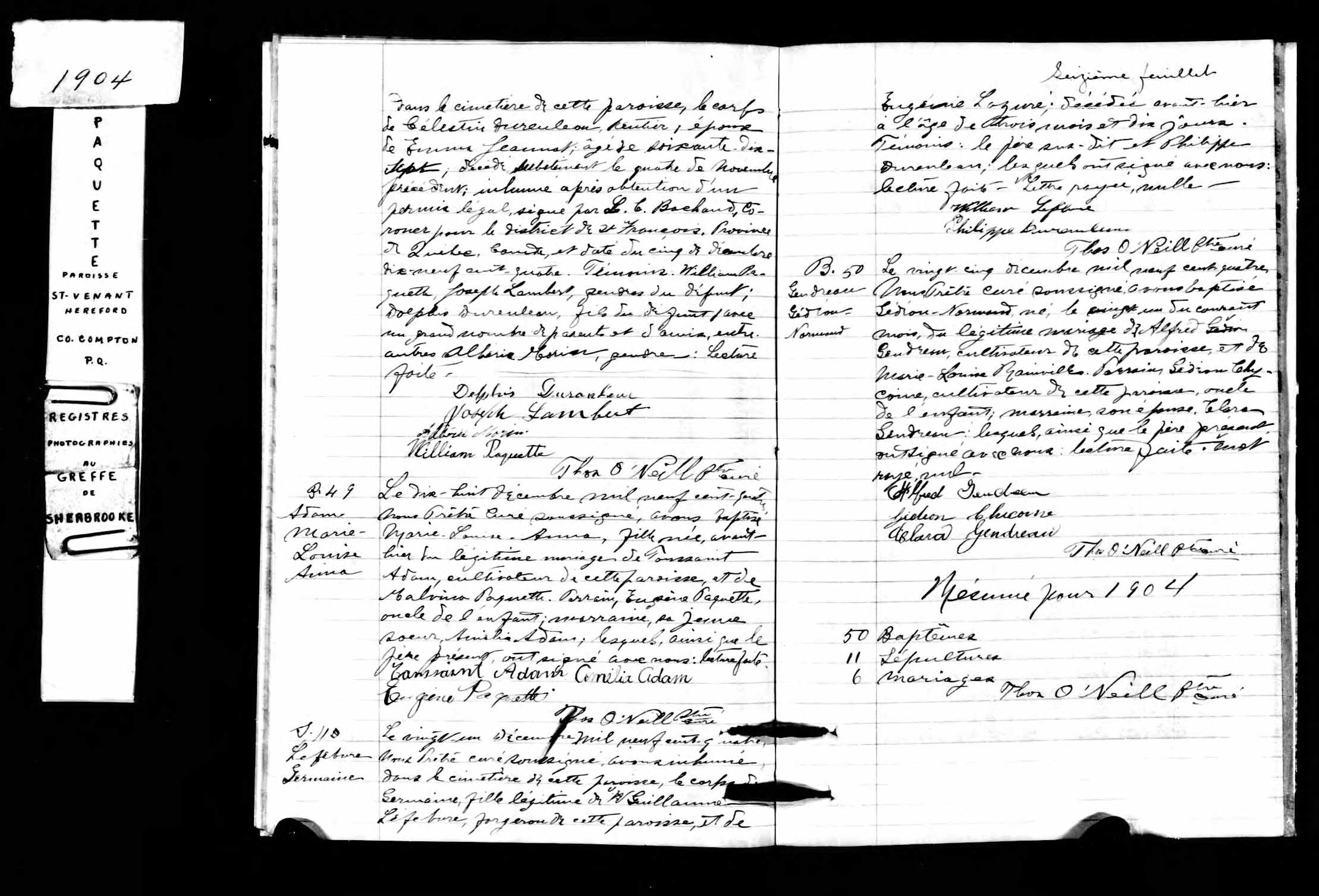 Acte de baptême