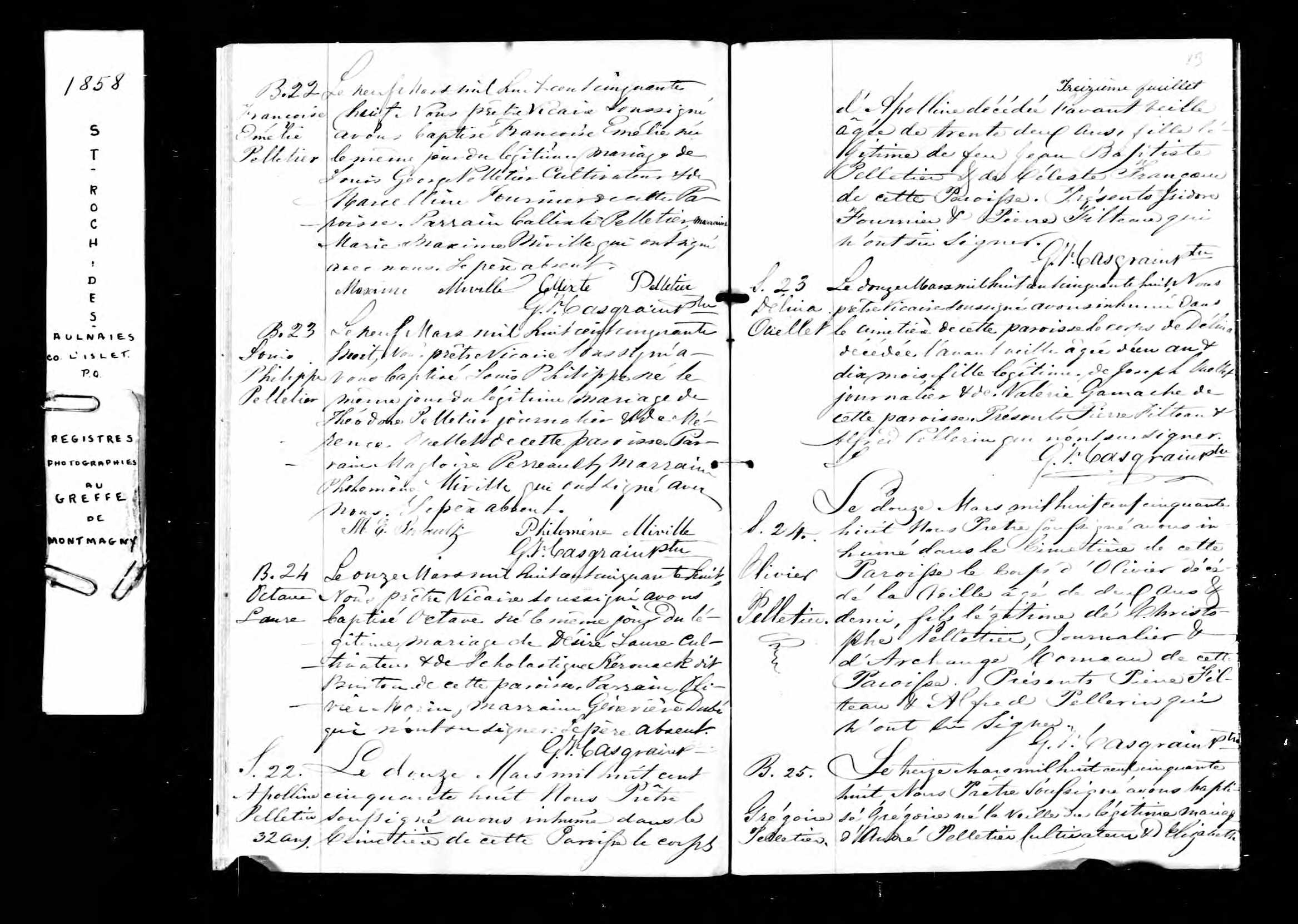 Acte de baptême