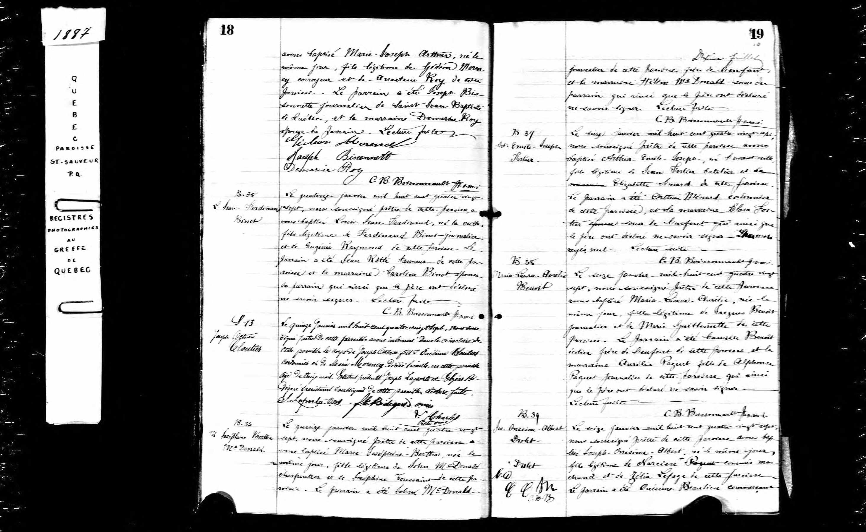 Acte de sépulture