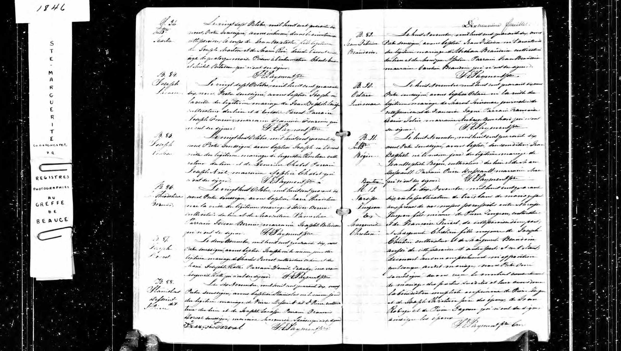 Acte de baptême