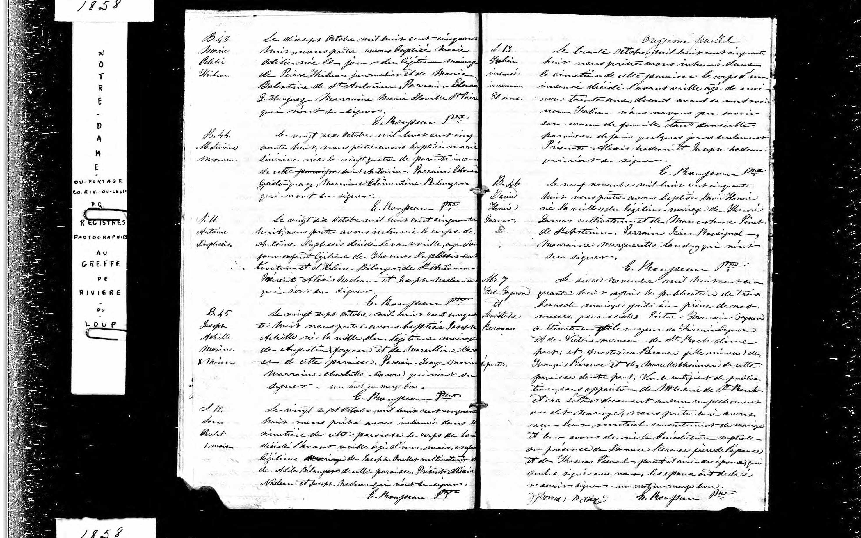 Acte de baptême