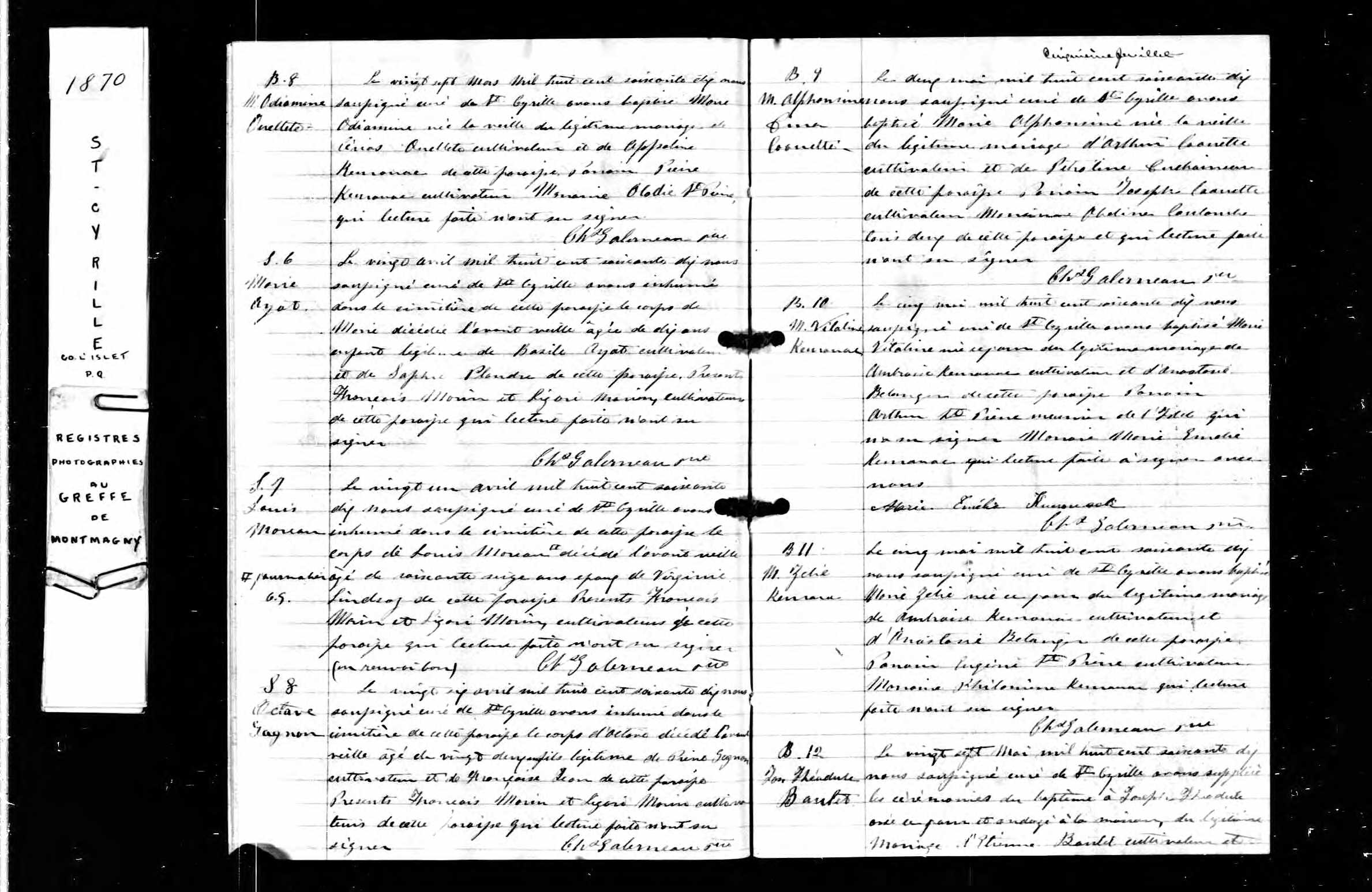 Acte de baptême