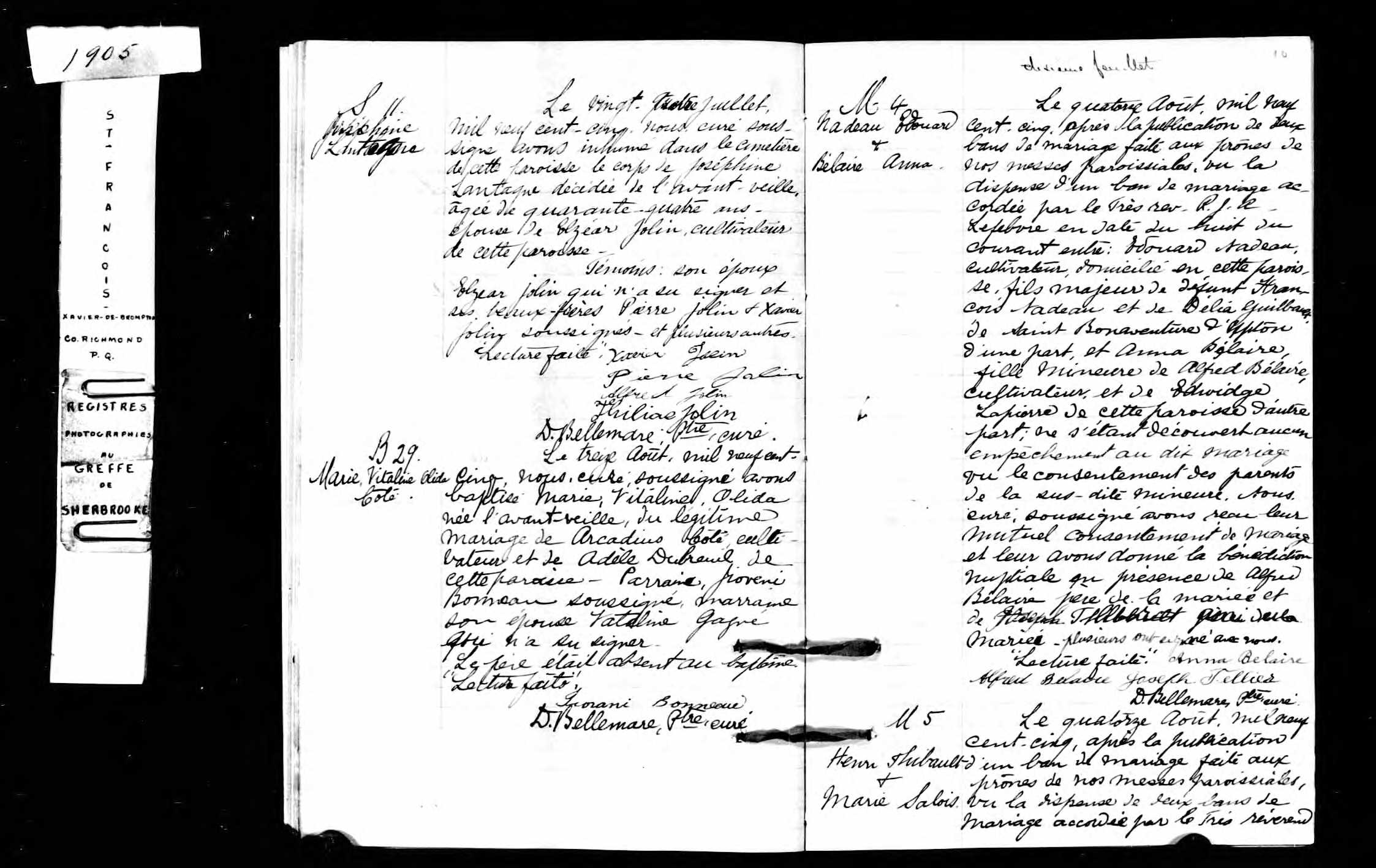 Acte de baptême