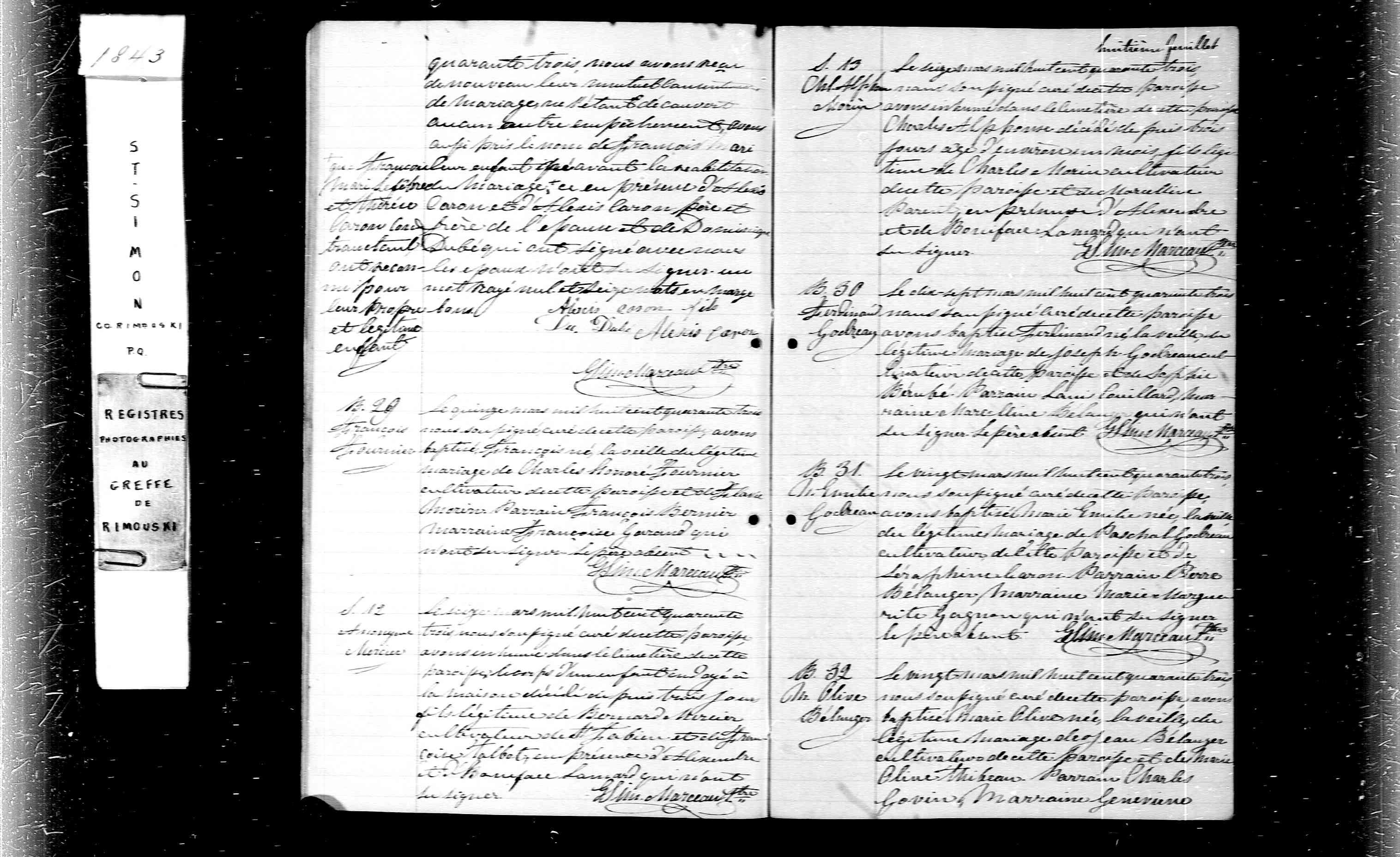 Acte de baptême