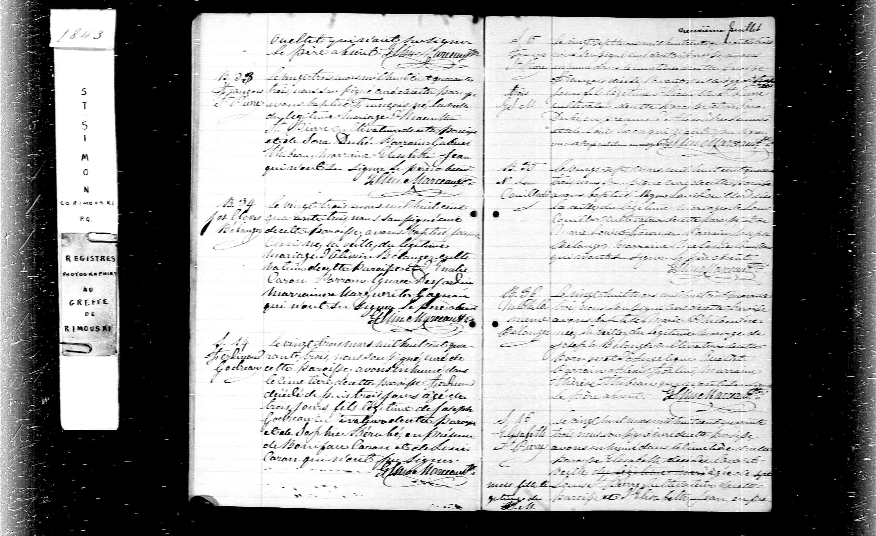 Acte de baptême