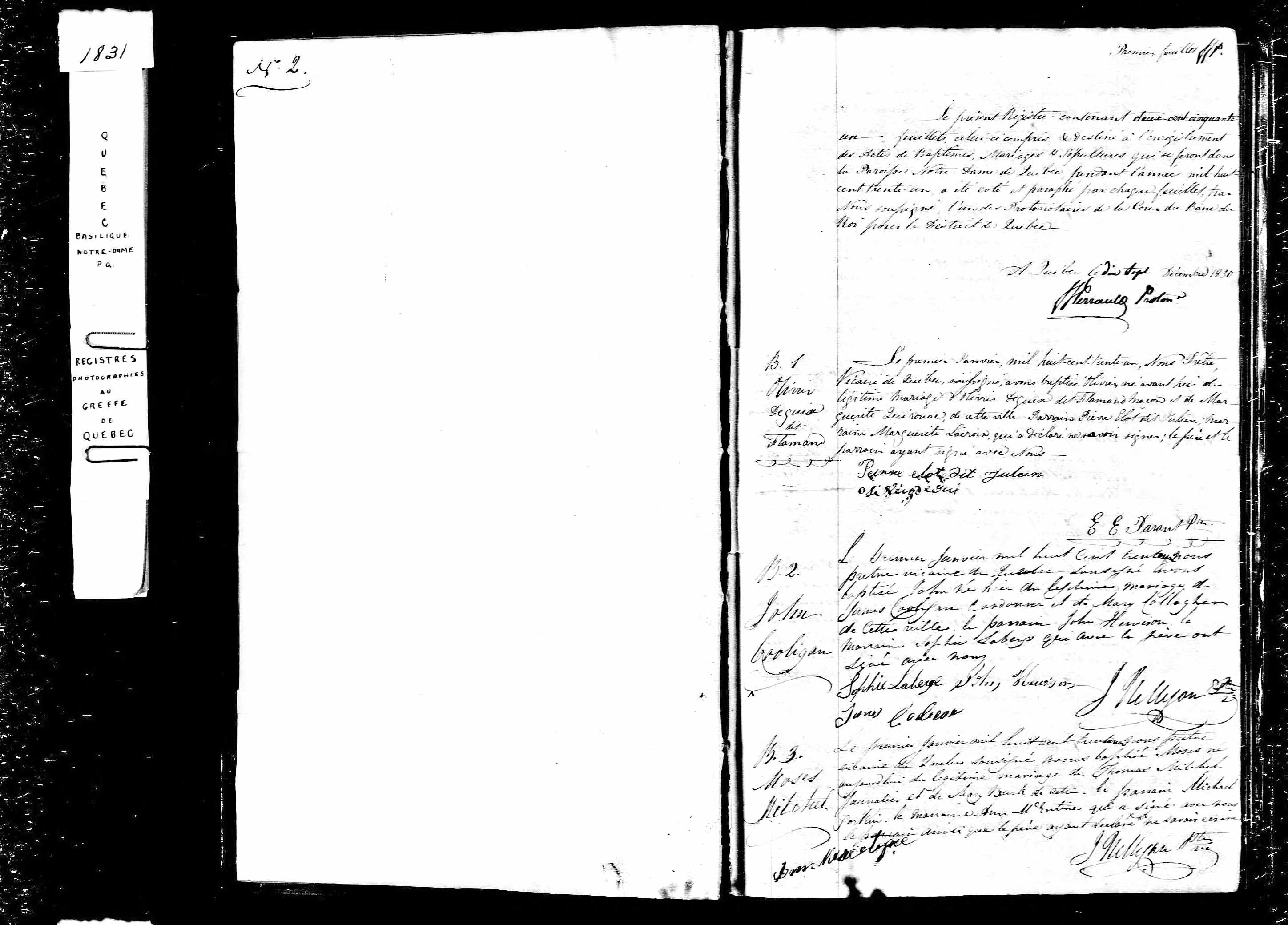 Acte de baptême