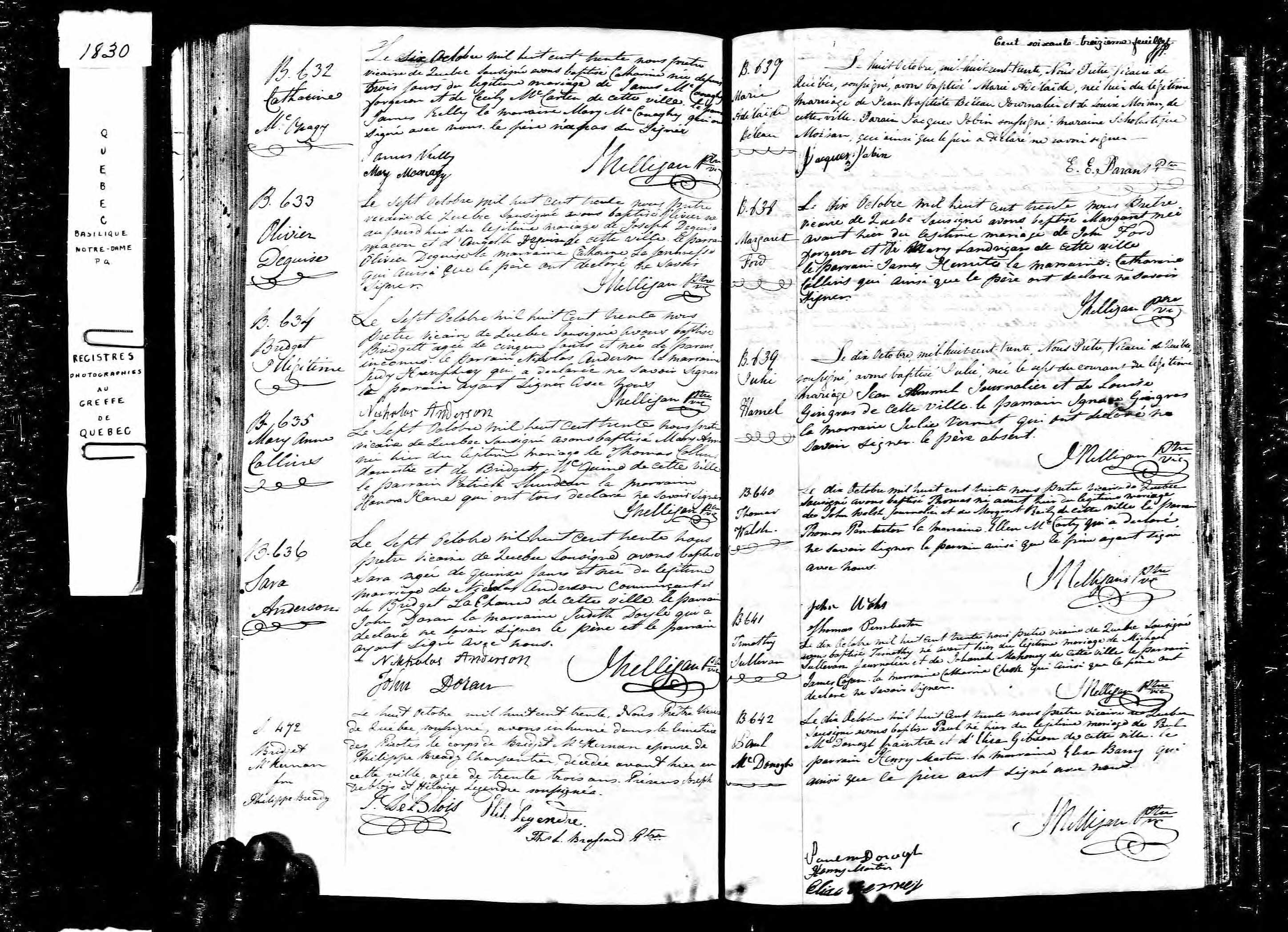 Acte de baptême Acte de baptême