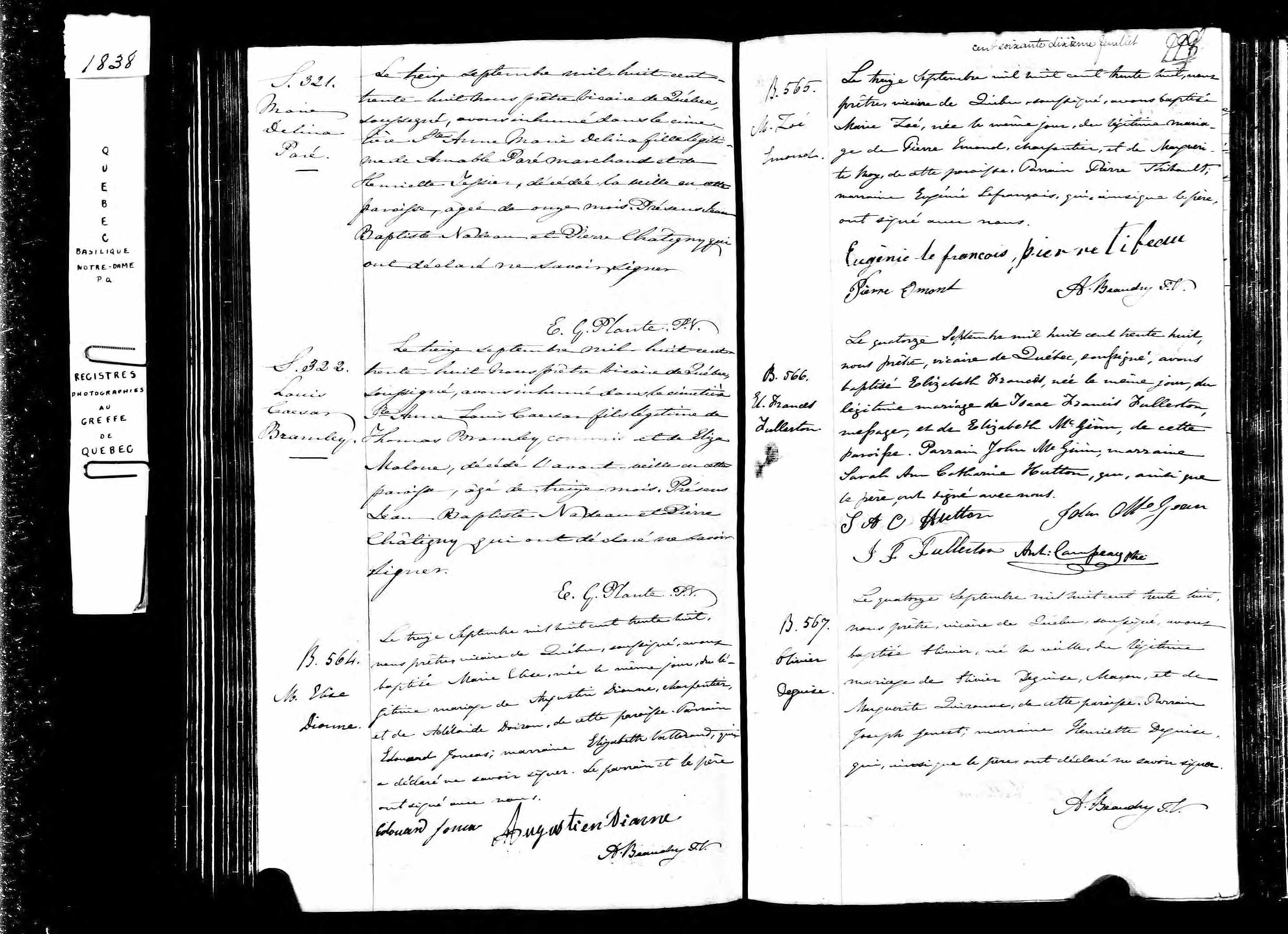 Acte de baptême
