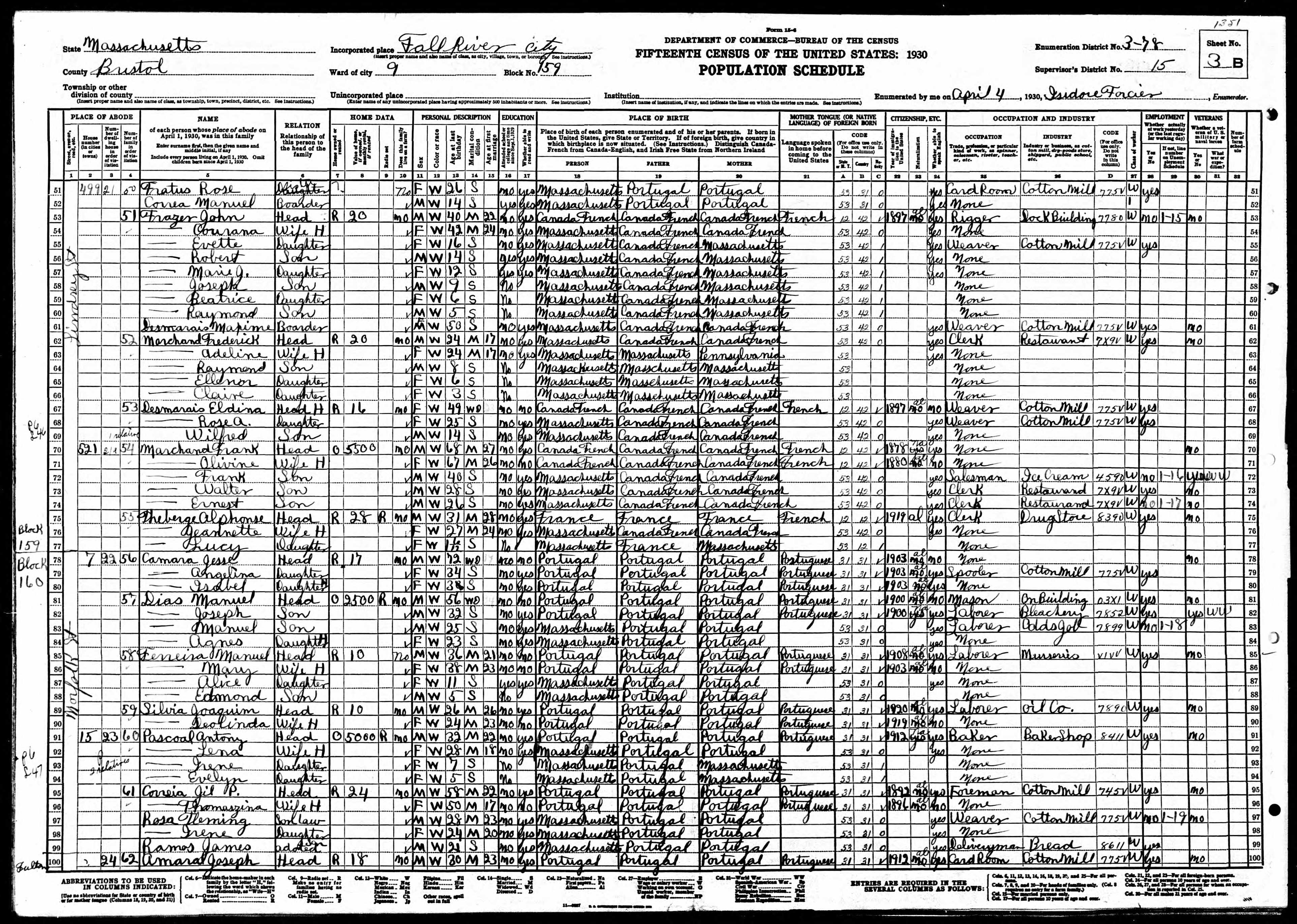 Recensement fédéral américain 1930
