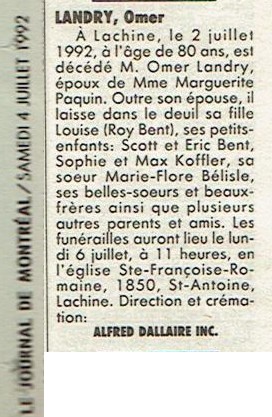 Nécrologie