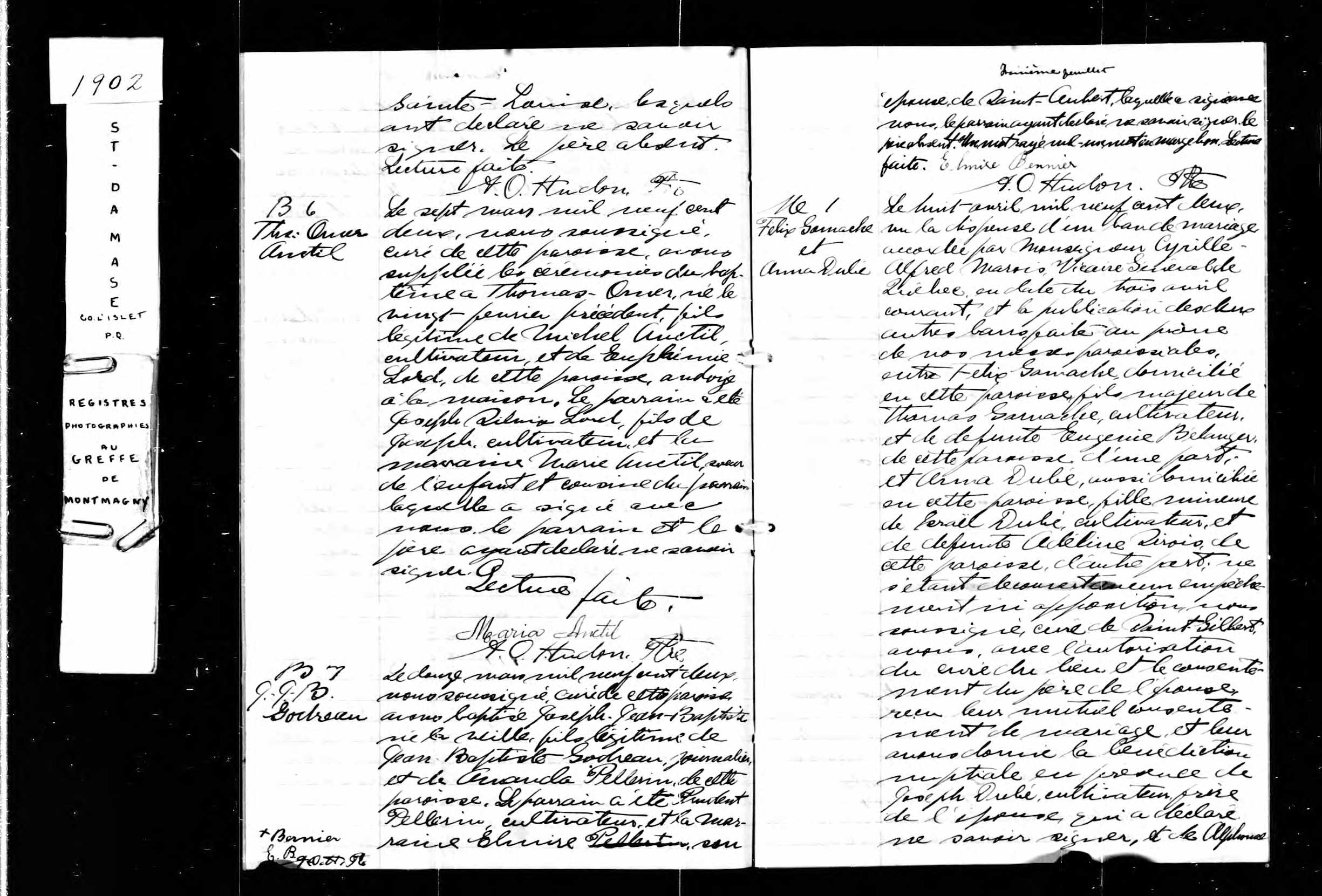 Acte de baptême