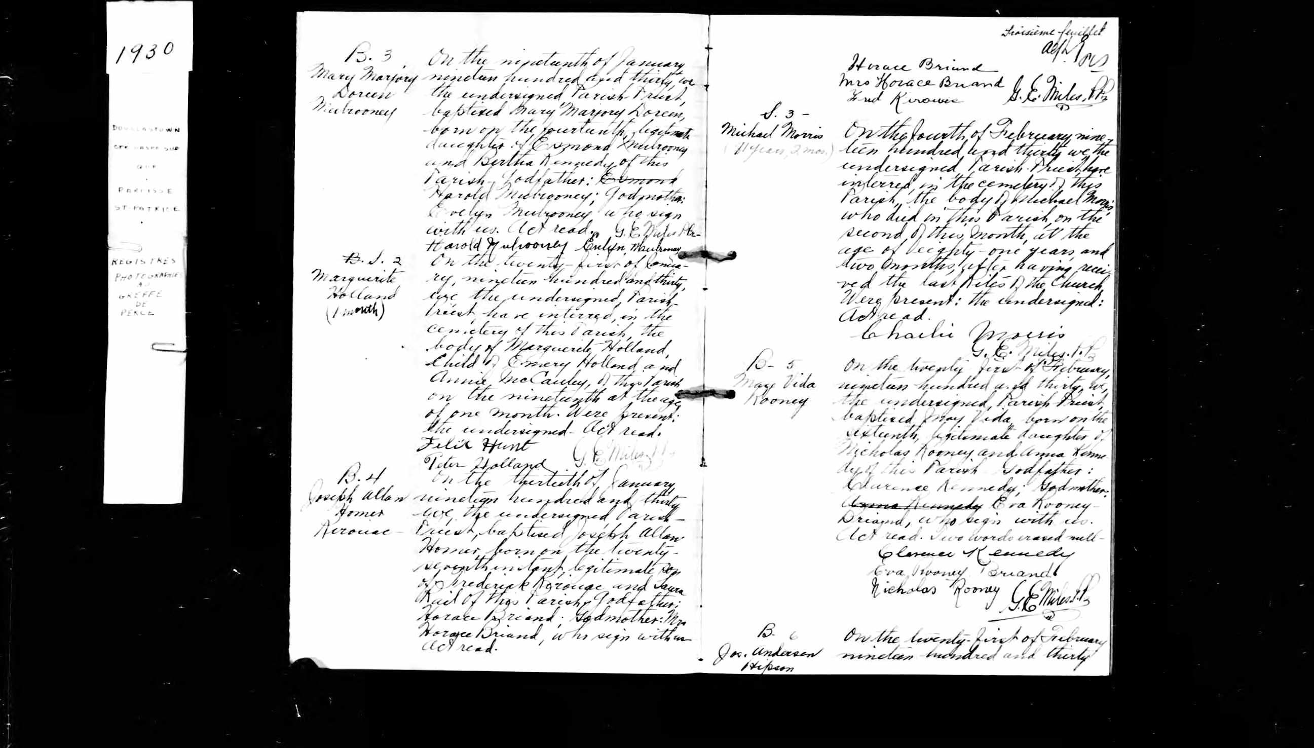 Acte de baptême