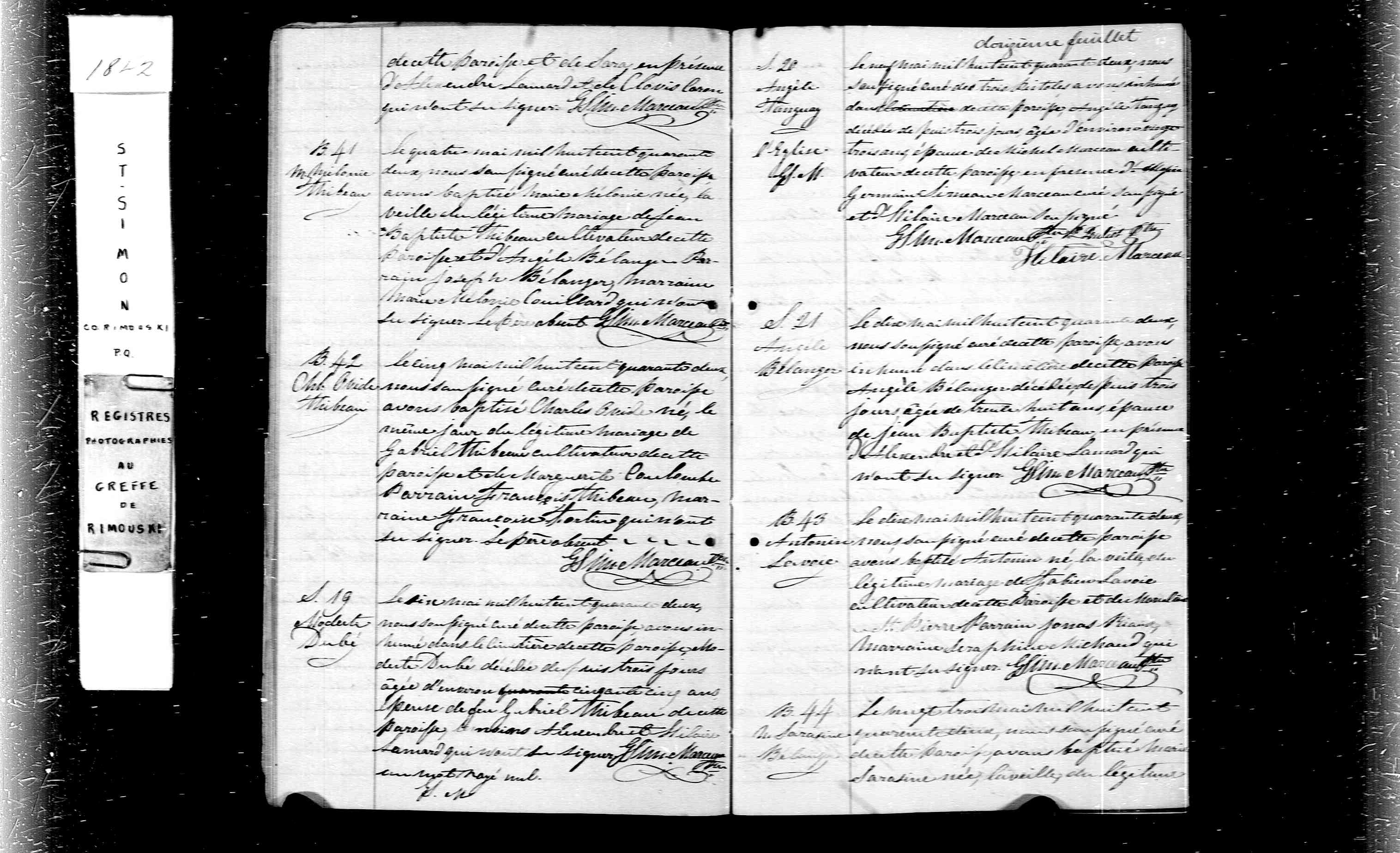 Acte de baptême
