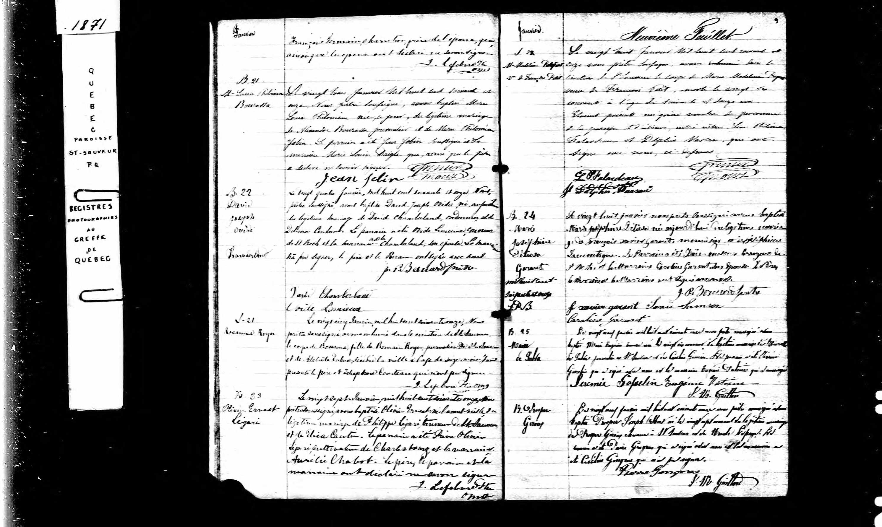 Acte de baptême