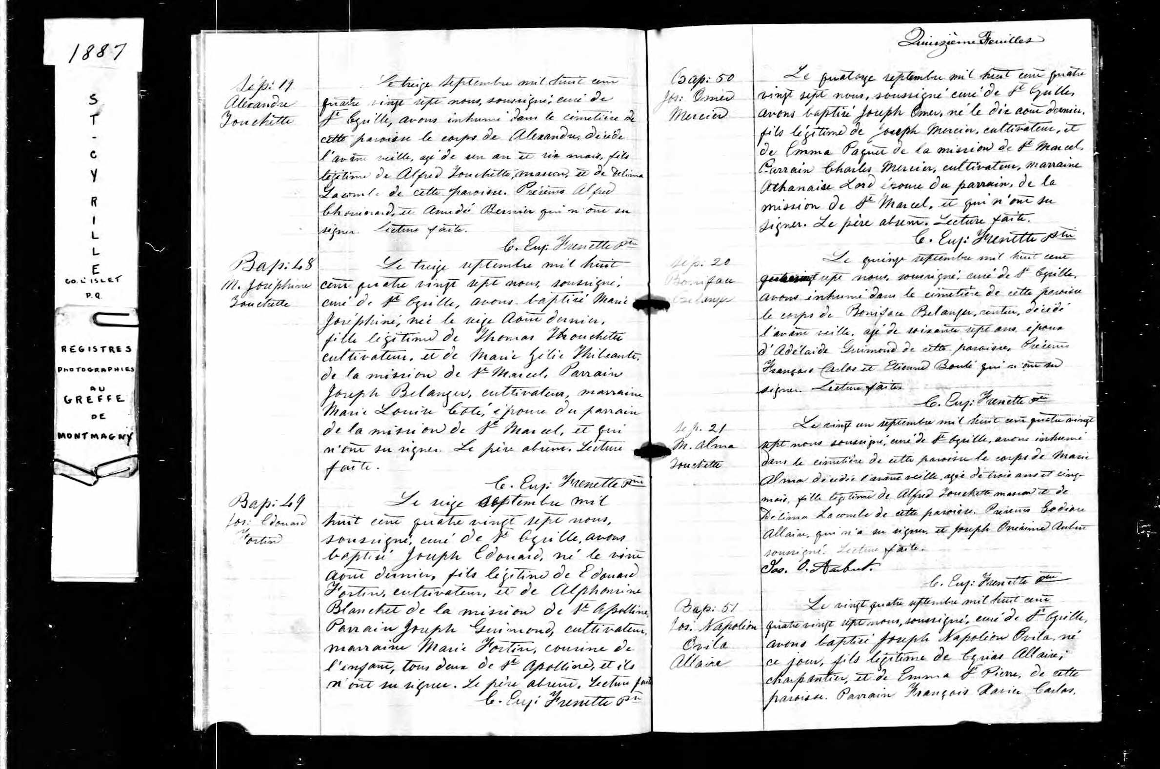 Acte de baptême