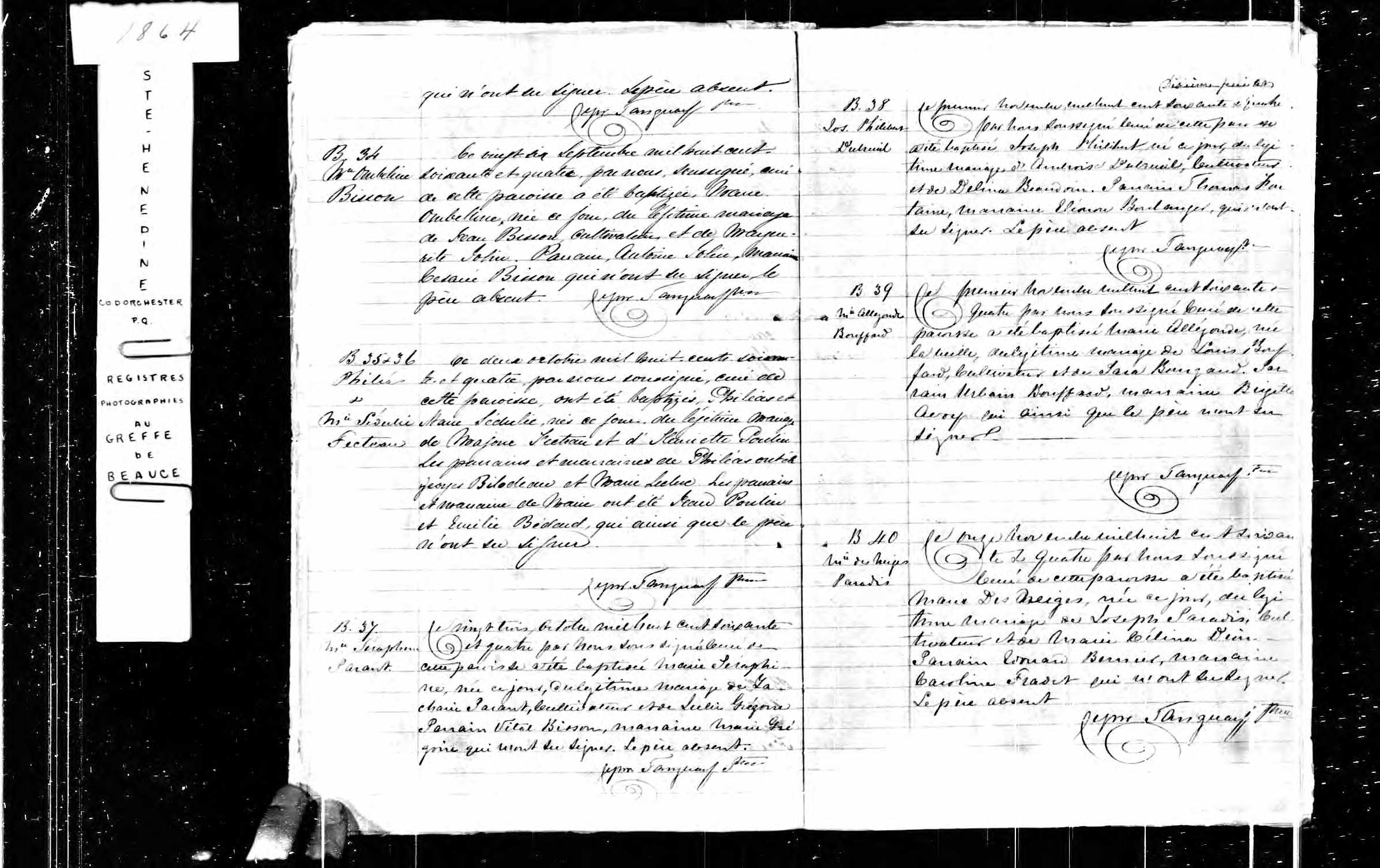 Acte de baptême