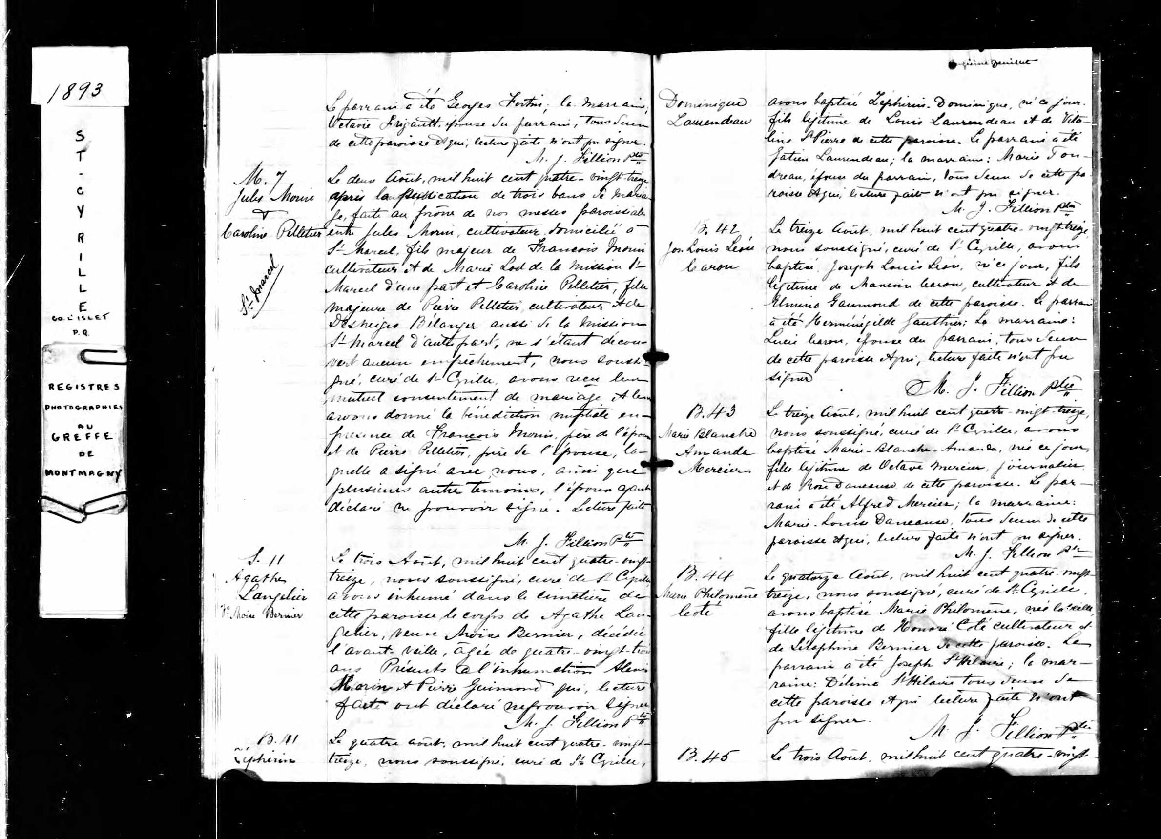 Acte de baptême