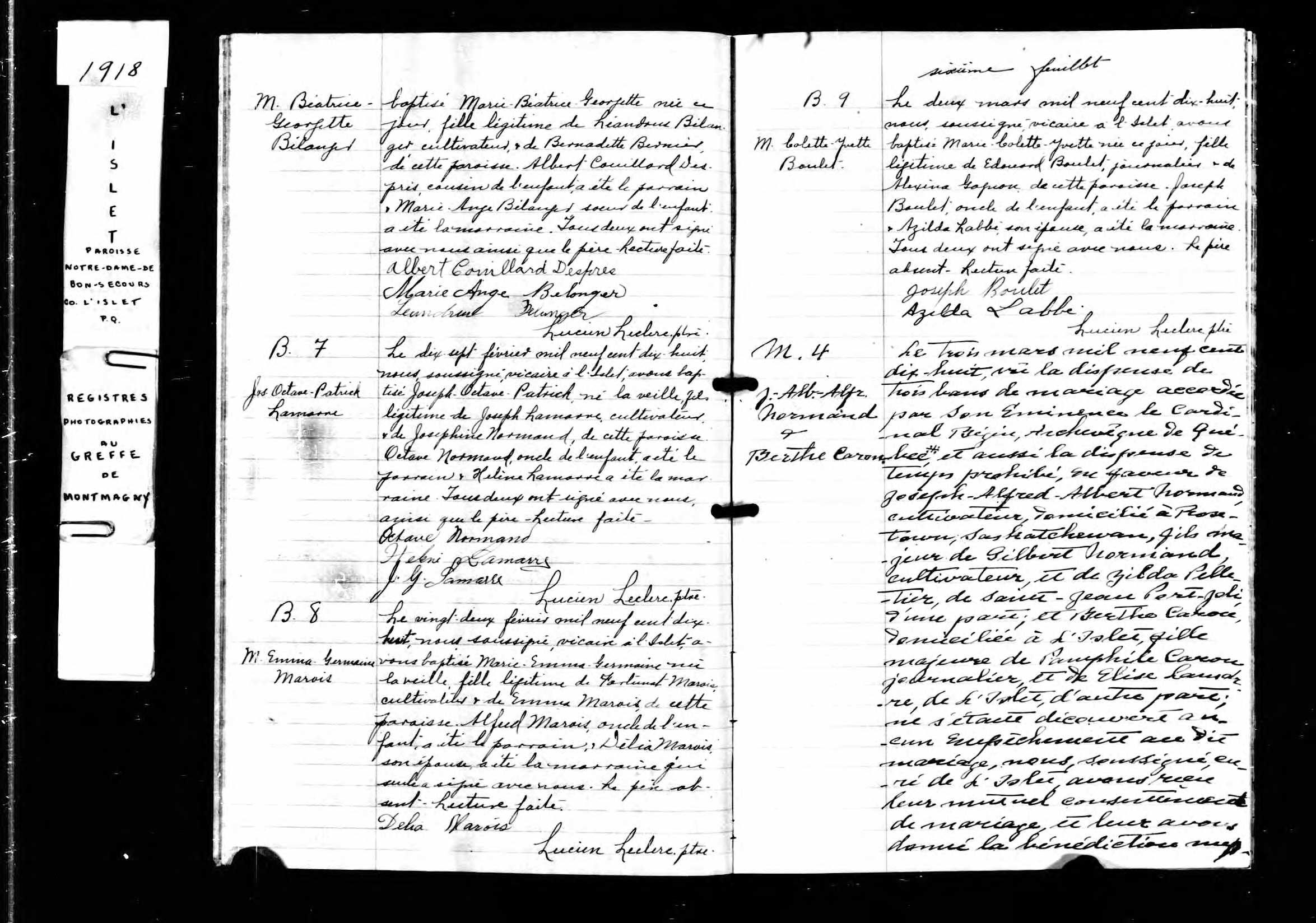 Acte de baptême Acte de baptême