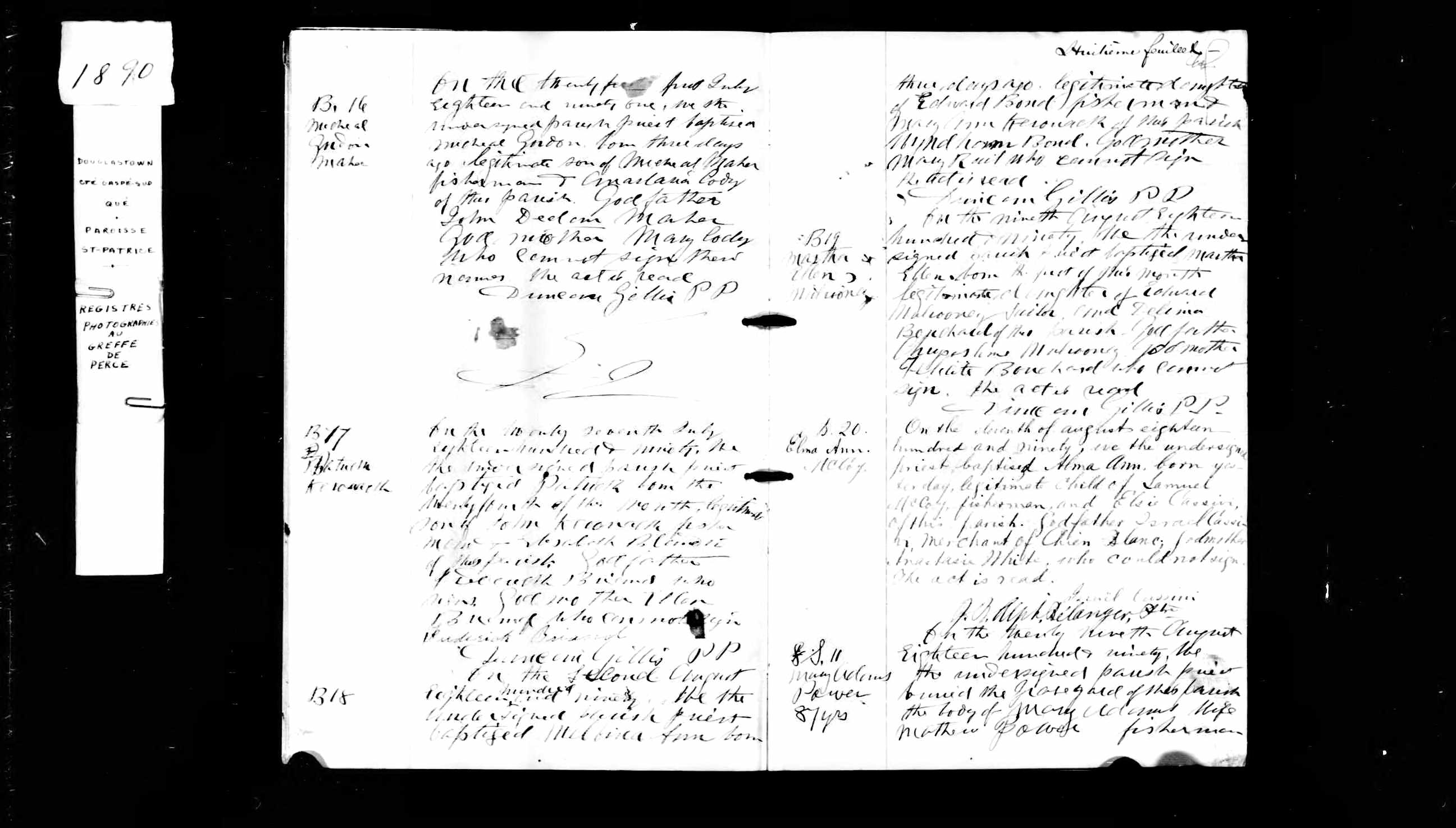 Acte de baptême