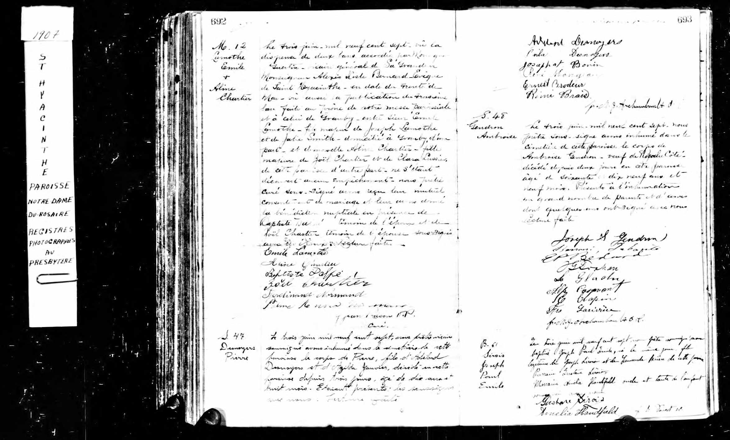 Acte de baptême