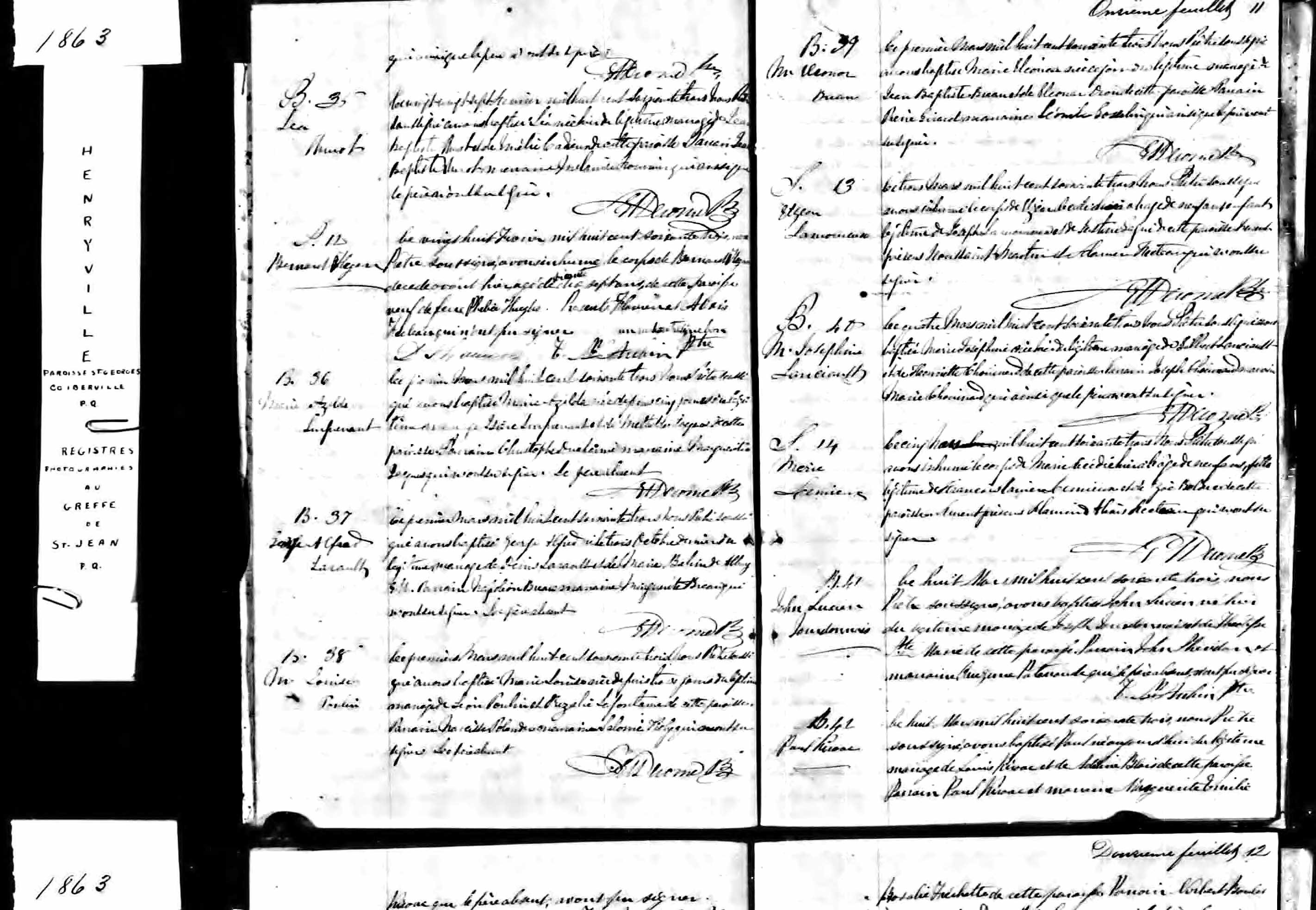 Acte de baptême