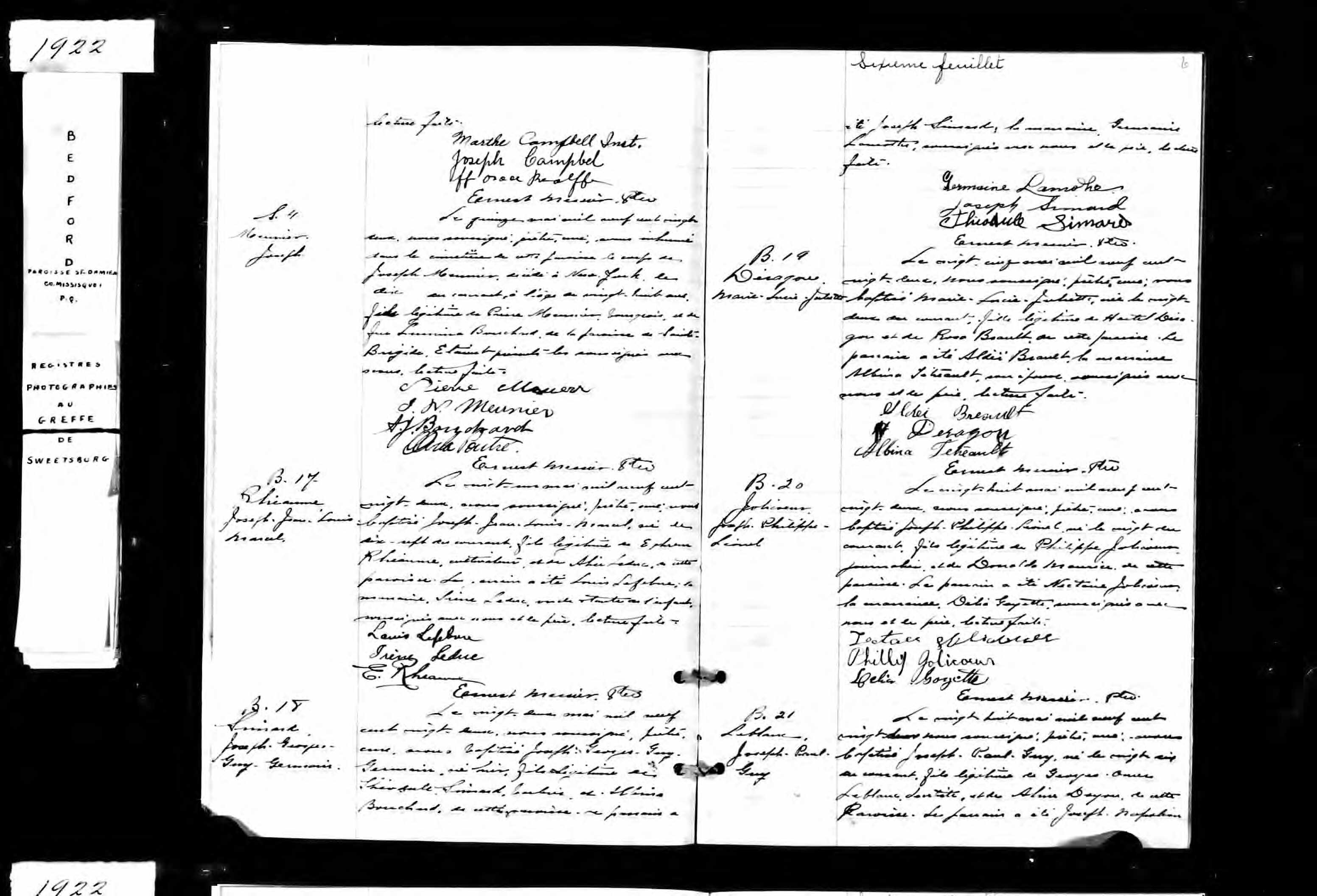 Acte de baptême