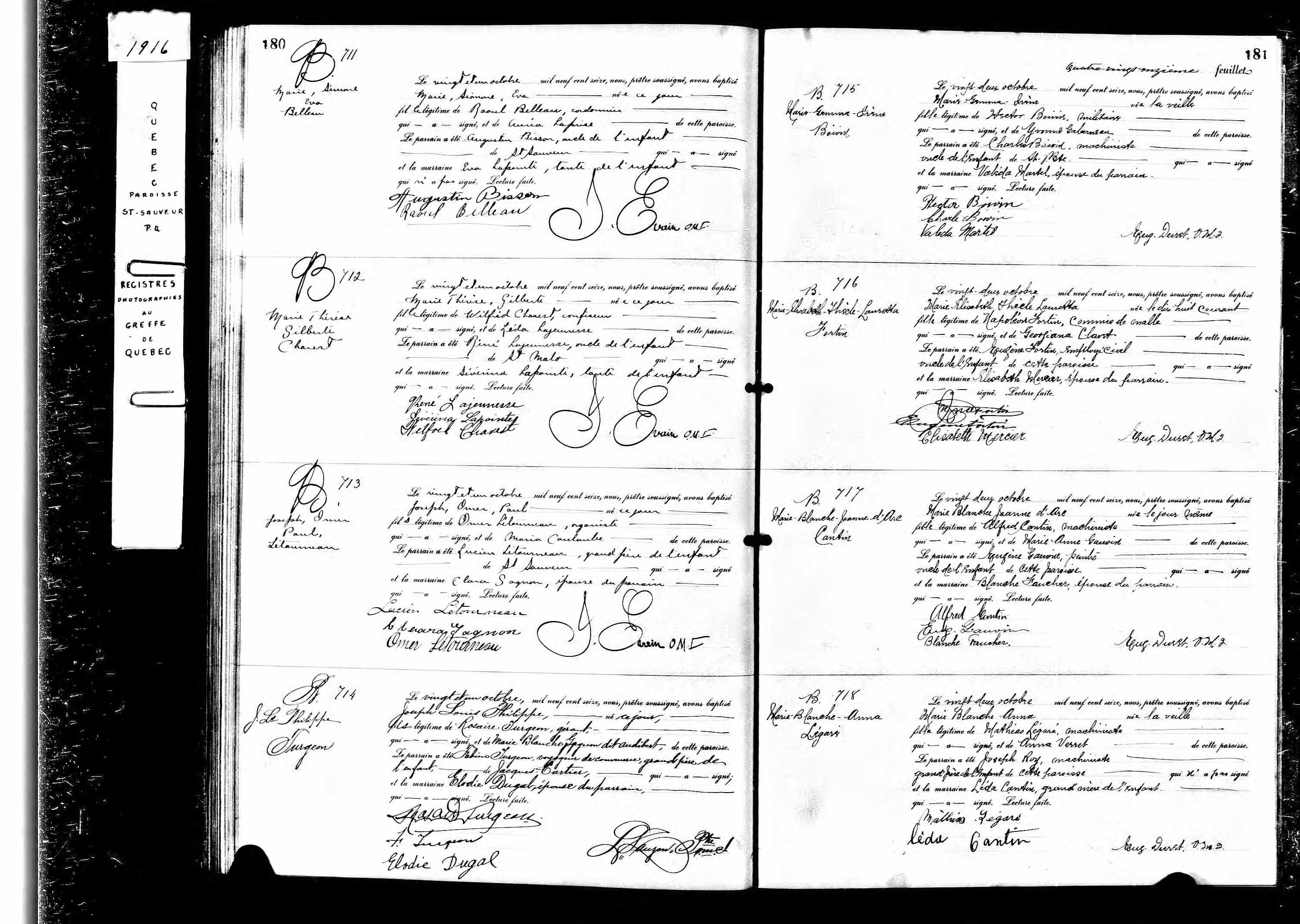 Acte de baptême