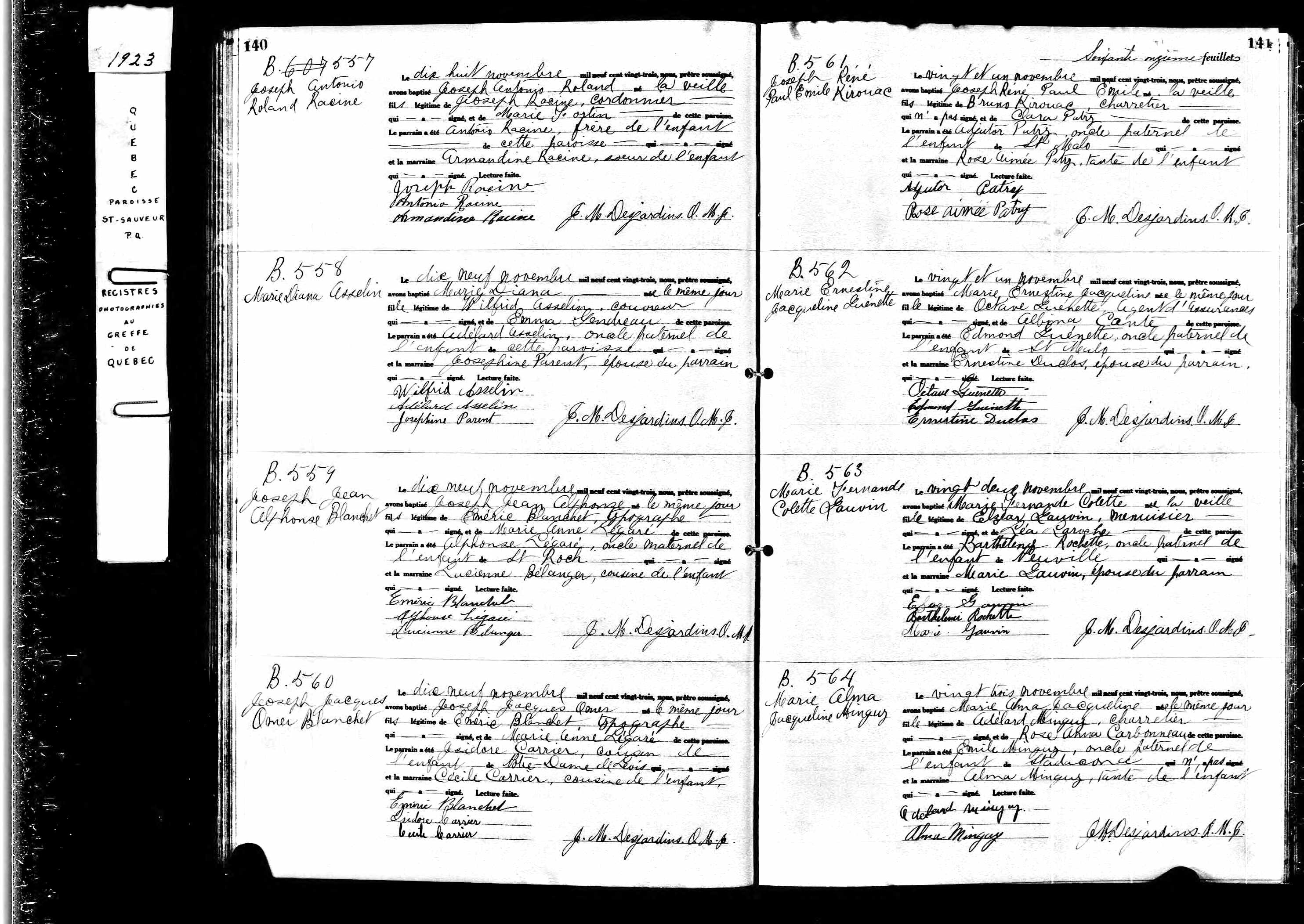 Acte de baptême